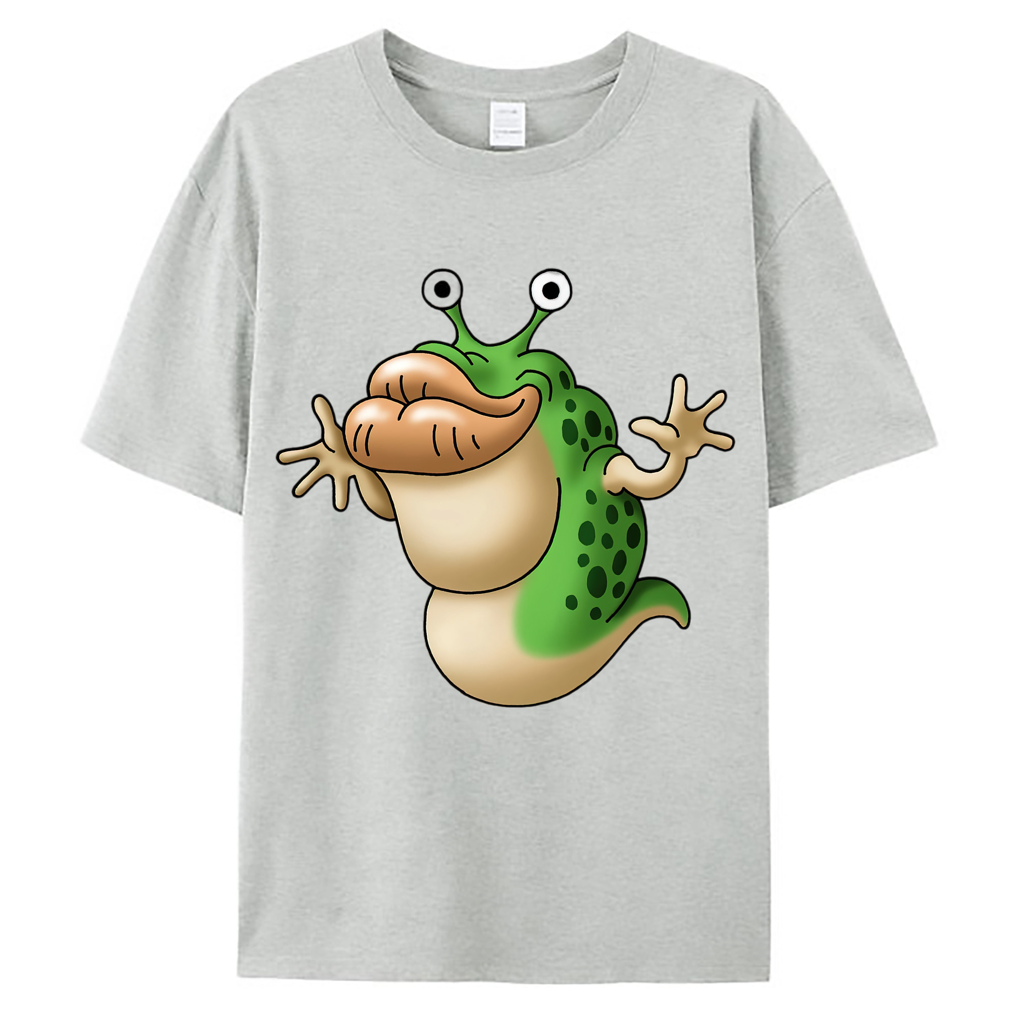 （画像用） ドラゴンクエスト Doragon Kuesuto Dragon Quest レディースカジュアルプリントTシャツ（綿100％）