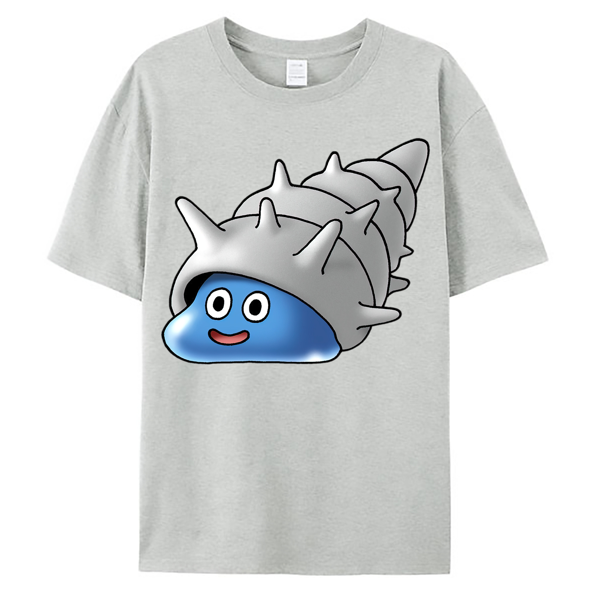 （画像用） ドラゴンクエスト Doragon Kuesuto Dragon Quest レディースカジュアルプリントTシャツ（綿100％）