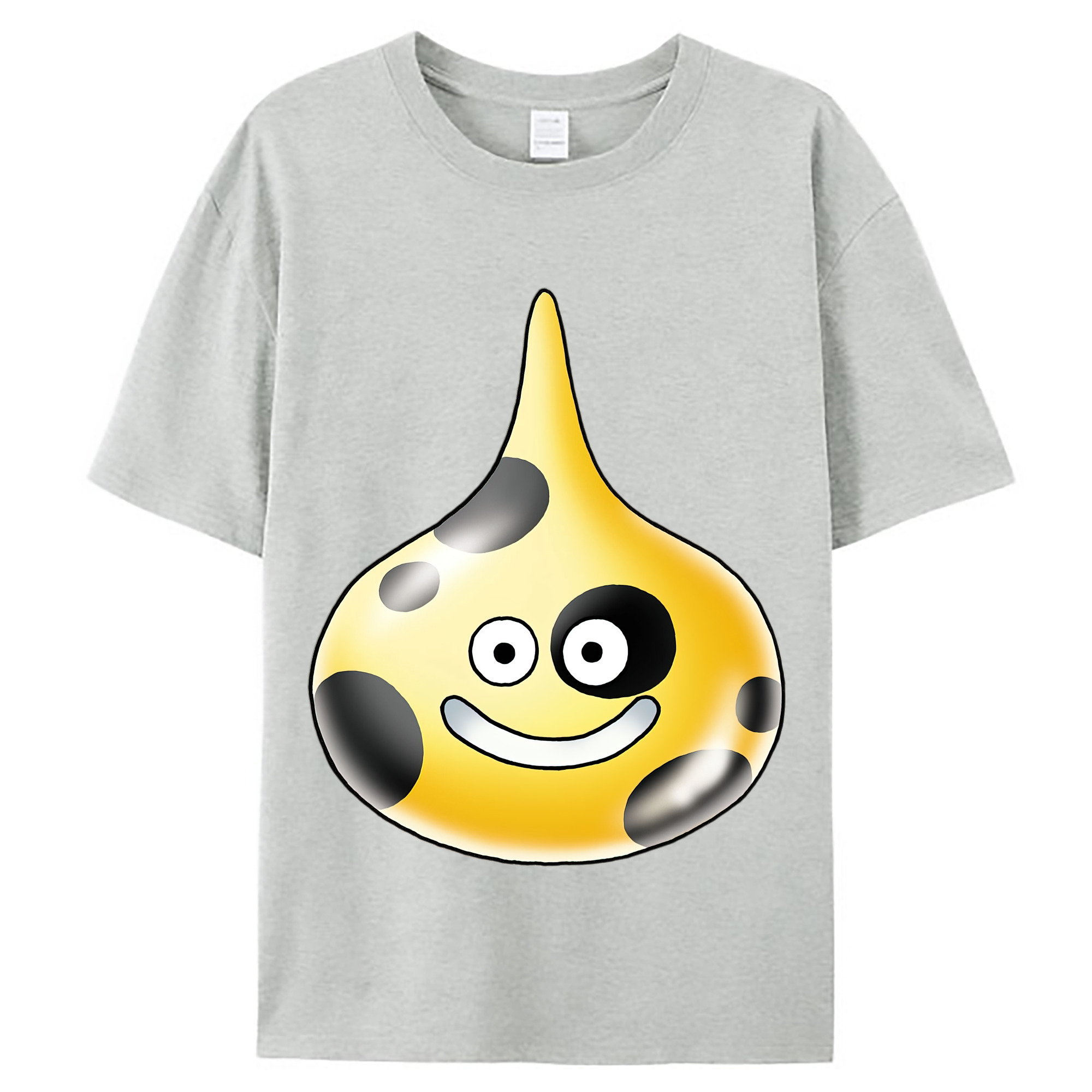 （画像用） ドラゴンクエスト Doragon Kuesuto Dragon Quest レディースカジュアルプリントTシャツ（綿100％）
