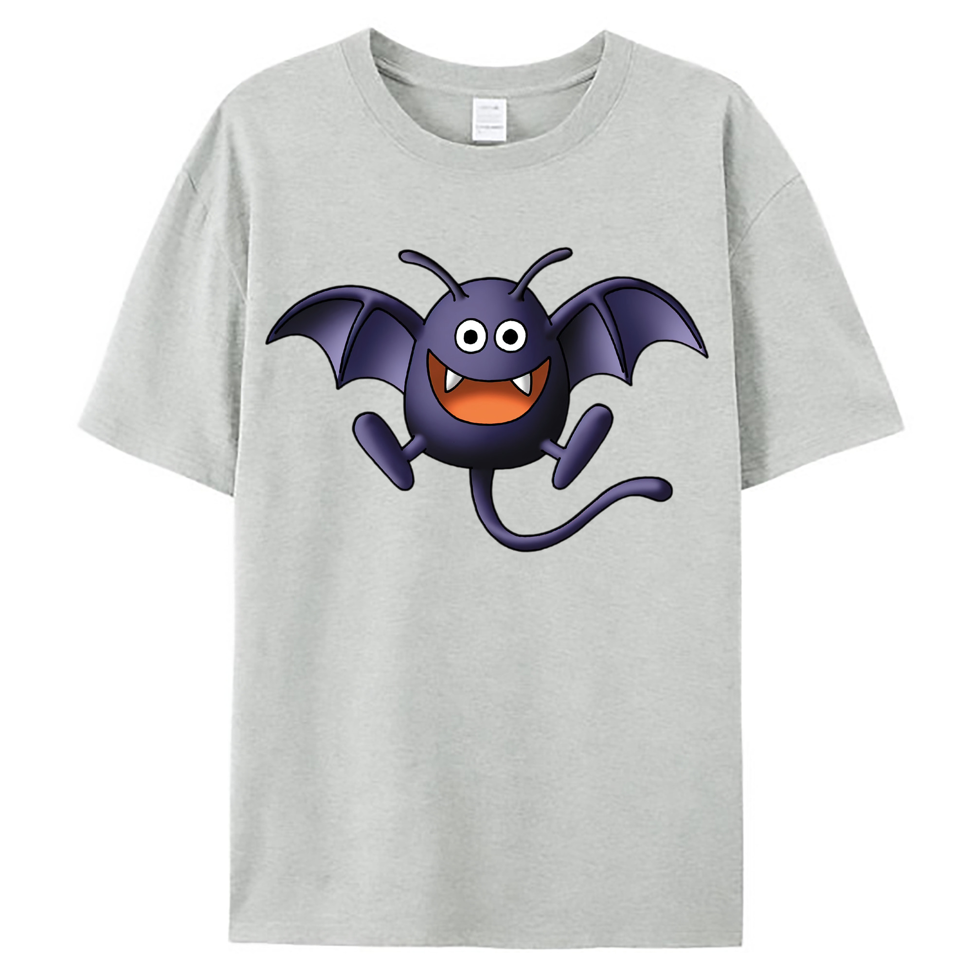 （画像用） ドラゴンクエスト Doragon Kuesuto Dragon Quest レディースカジュアルプリントTシャツ（綿100％）