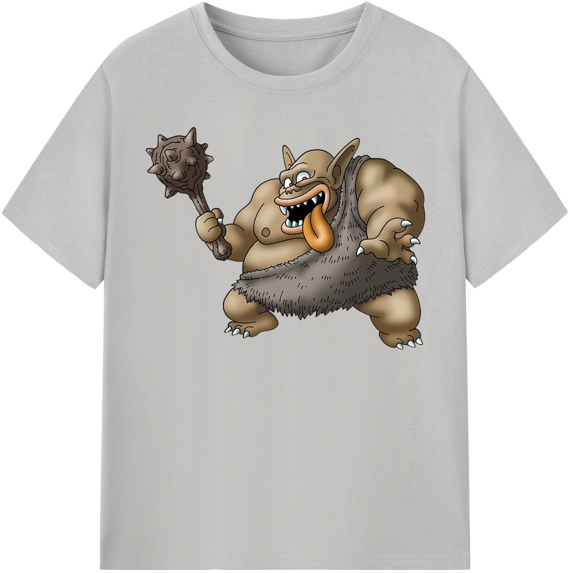 （画像用） ドラゴンクエスト Doragon Kuesuto Dragon Quest レディースカジュアルプリントTシャツ（綿100％）