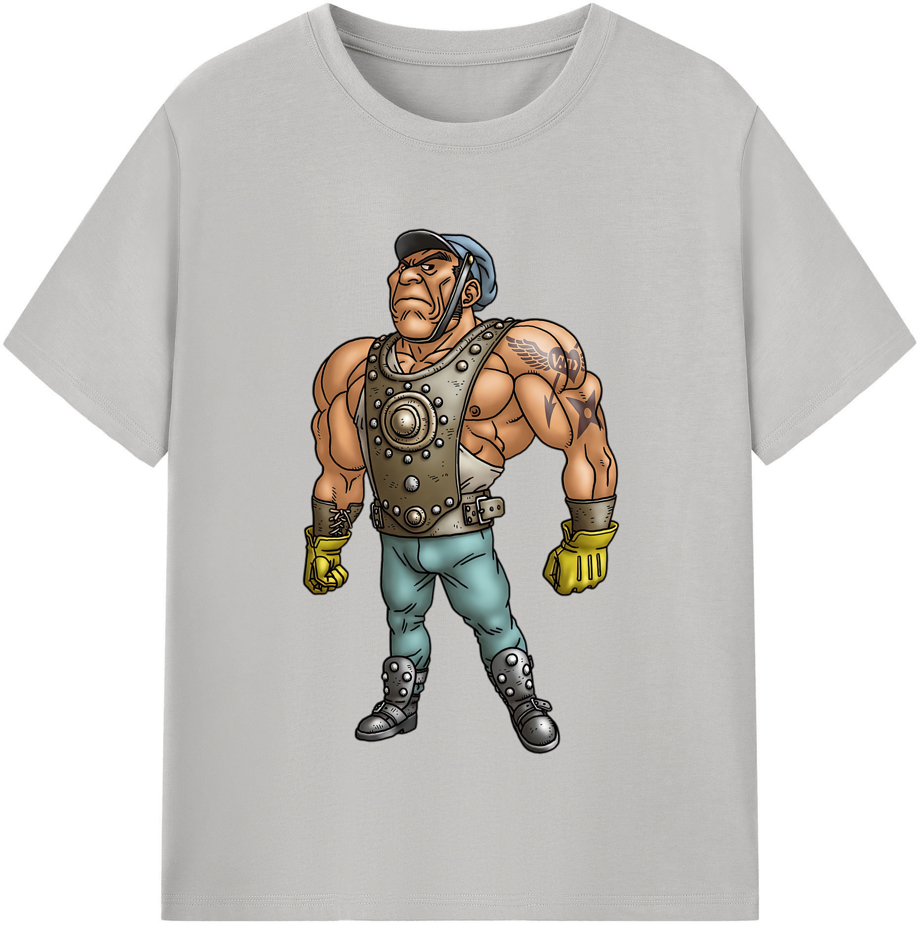（画像用） ドラゴンクエスト Doragon Kuesuto Dragon Quest レディースカジュアルプリントTシャツ（綿100％）
