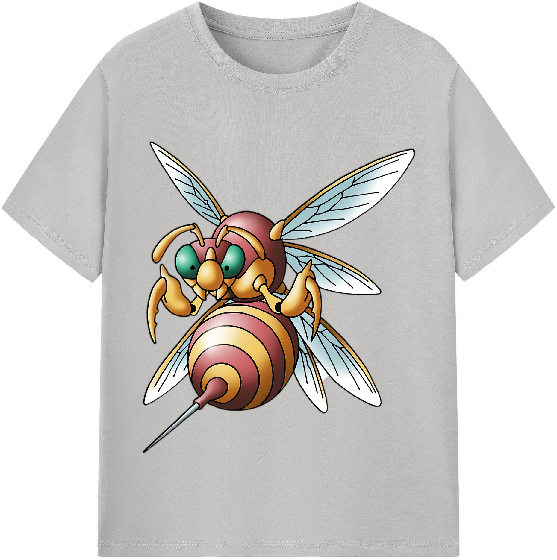 （画像用） ドラゴンクエスト Doragon Kuesuto Dragon Quest レディースカジュアルプリントTシャツ（綿100％）