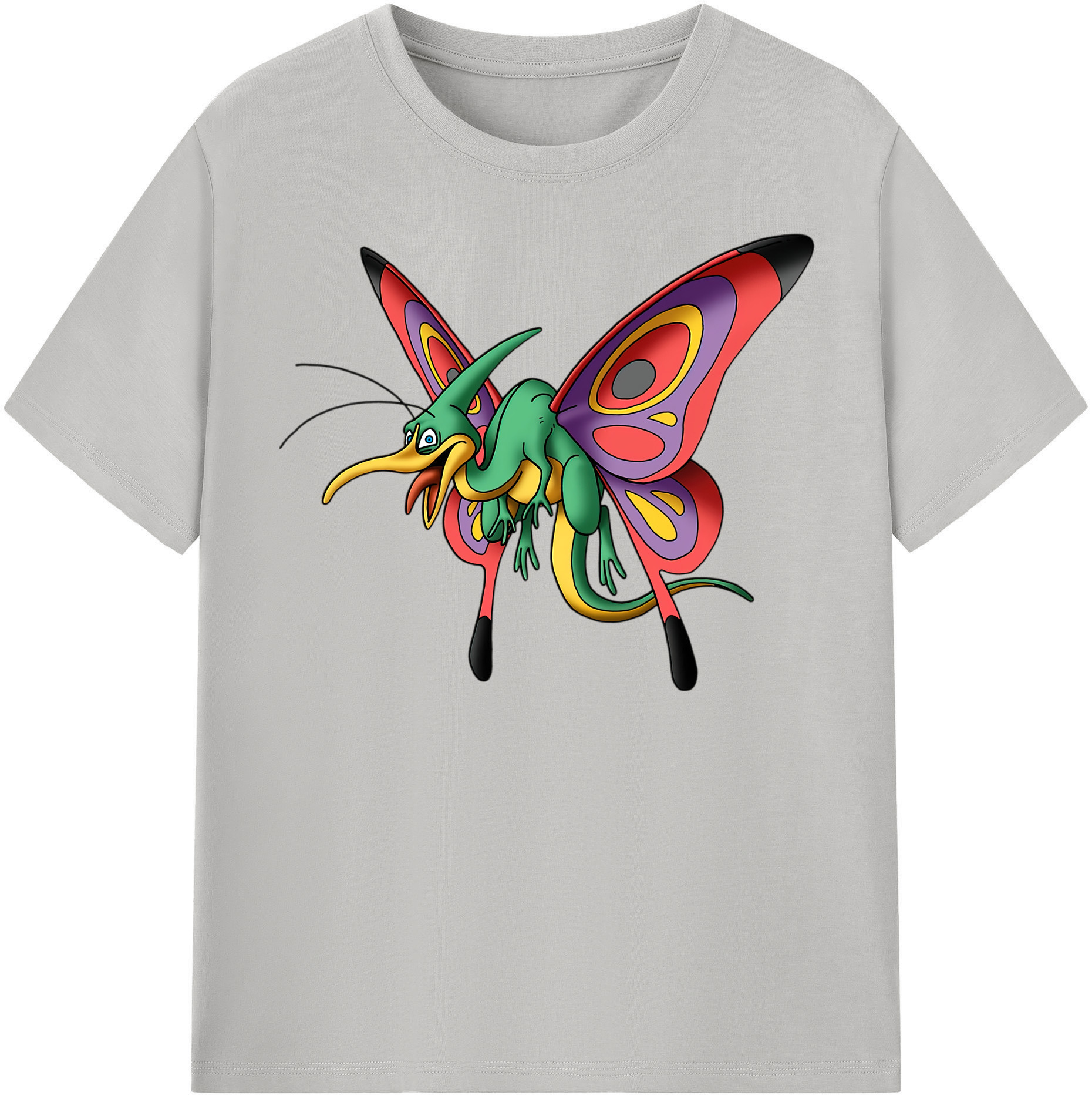 （画像用） ドラゴンクエスト Doragon Kuesuto Dragon Quest レディースカジュアルプリントTシャツ（綿100％）