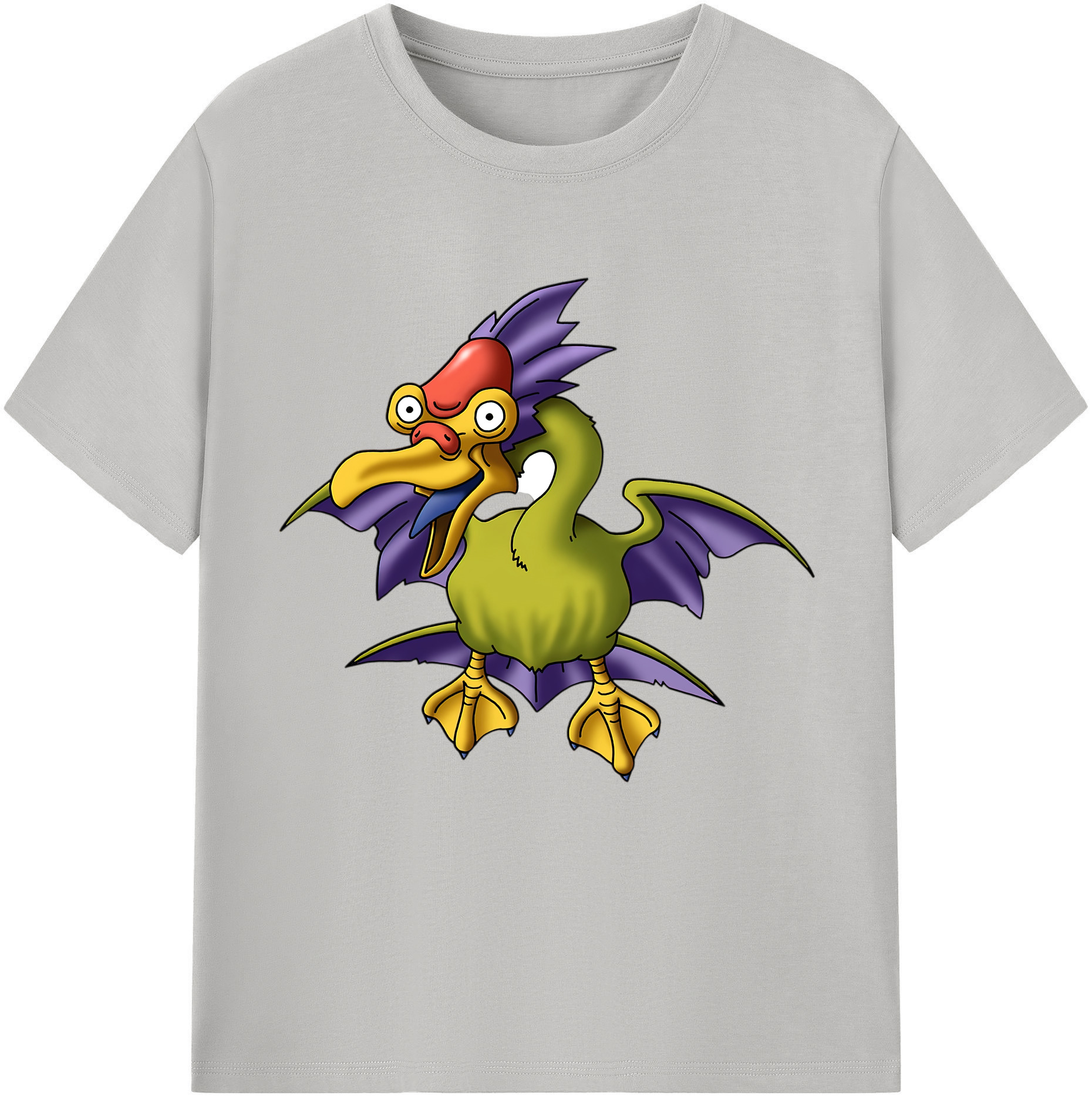 （画像用） ドラゴンクエスト Doragon Kuesuto Dragon Quest レディースカジュアルプリントTシャツ（綿100％）