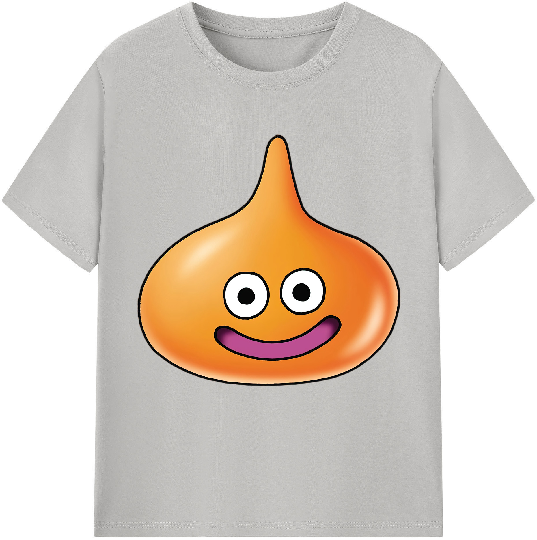 （画像用） ドラゴンクエスト Doragon Kuesuto Dragon Quest レディースカジュアルプリントTシャツ（綿100％）