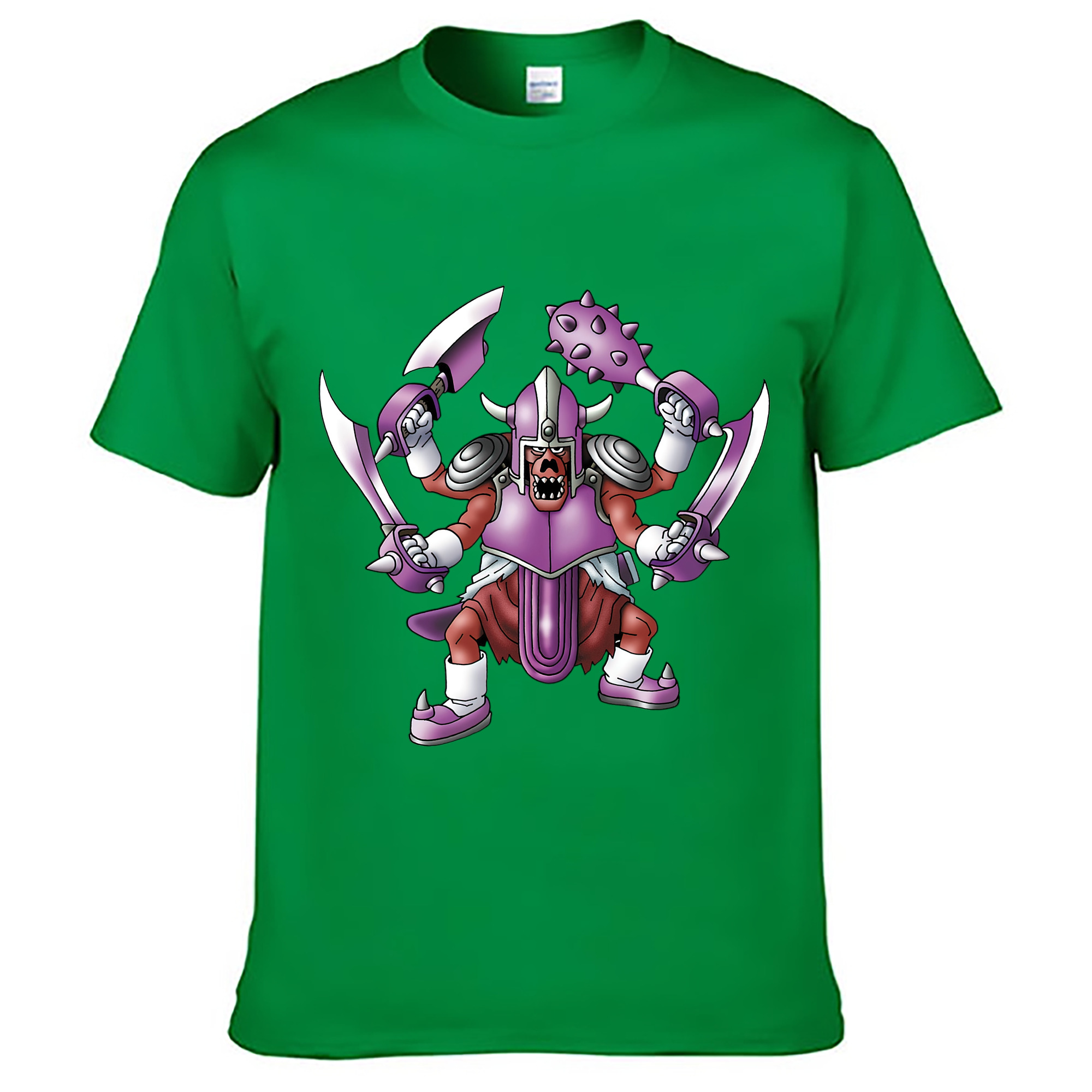 （画像用） ドラゴンクエスト Doragon Kuesuto Dragon Quest レディースカジュアルプリントTシャツ（綿100％）