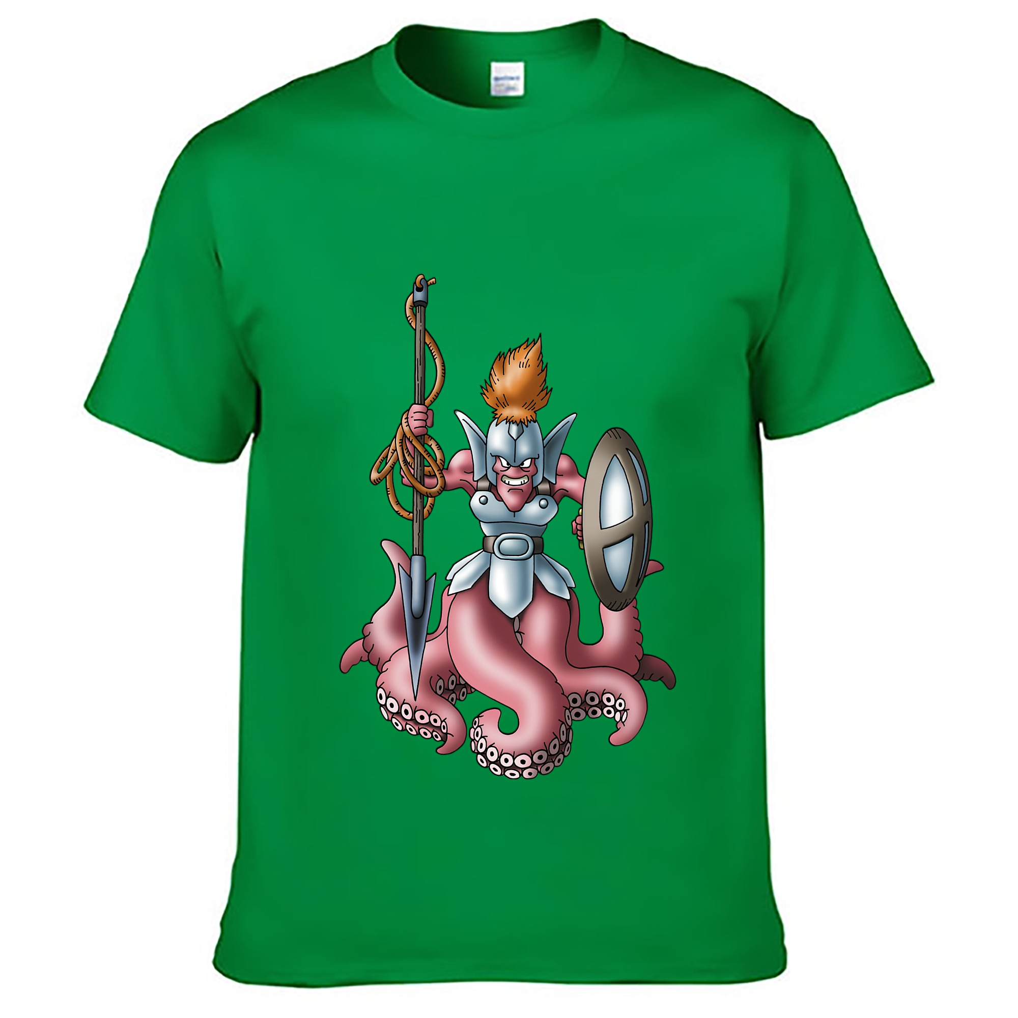 （画像用） ドラゴンクエスト Doragon Kuesuto Dragon Quest レディースカジュアルプリントTシャツ（綿100％）