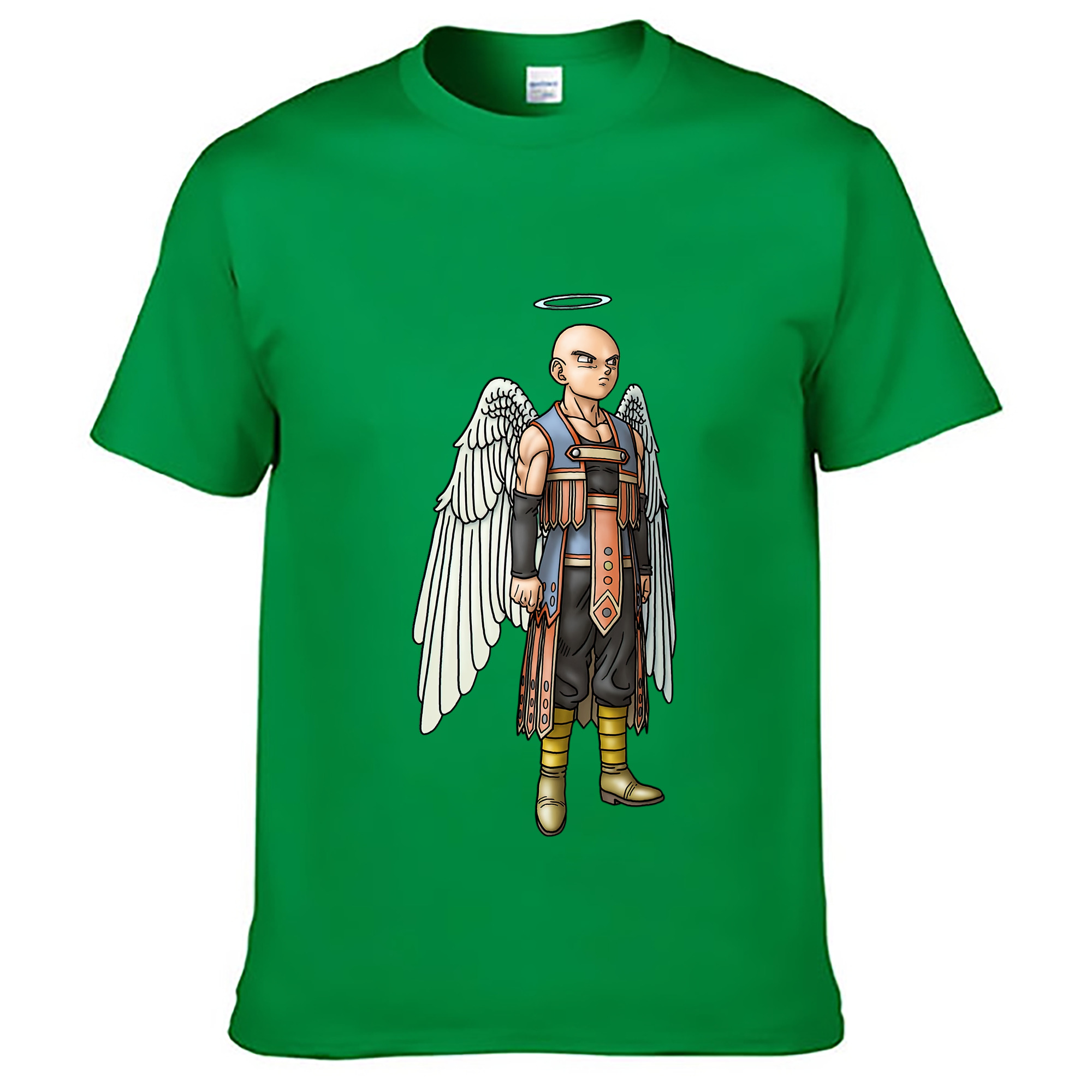 （画像用） ドラゴンクエスト Doragon Kuesuto Dragon Quest レディースカジュアルプリントTシャツ（綿100％）