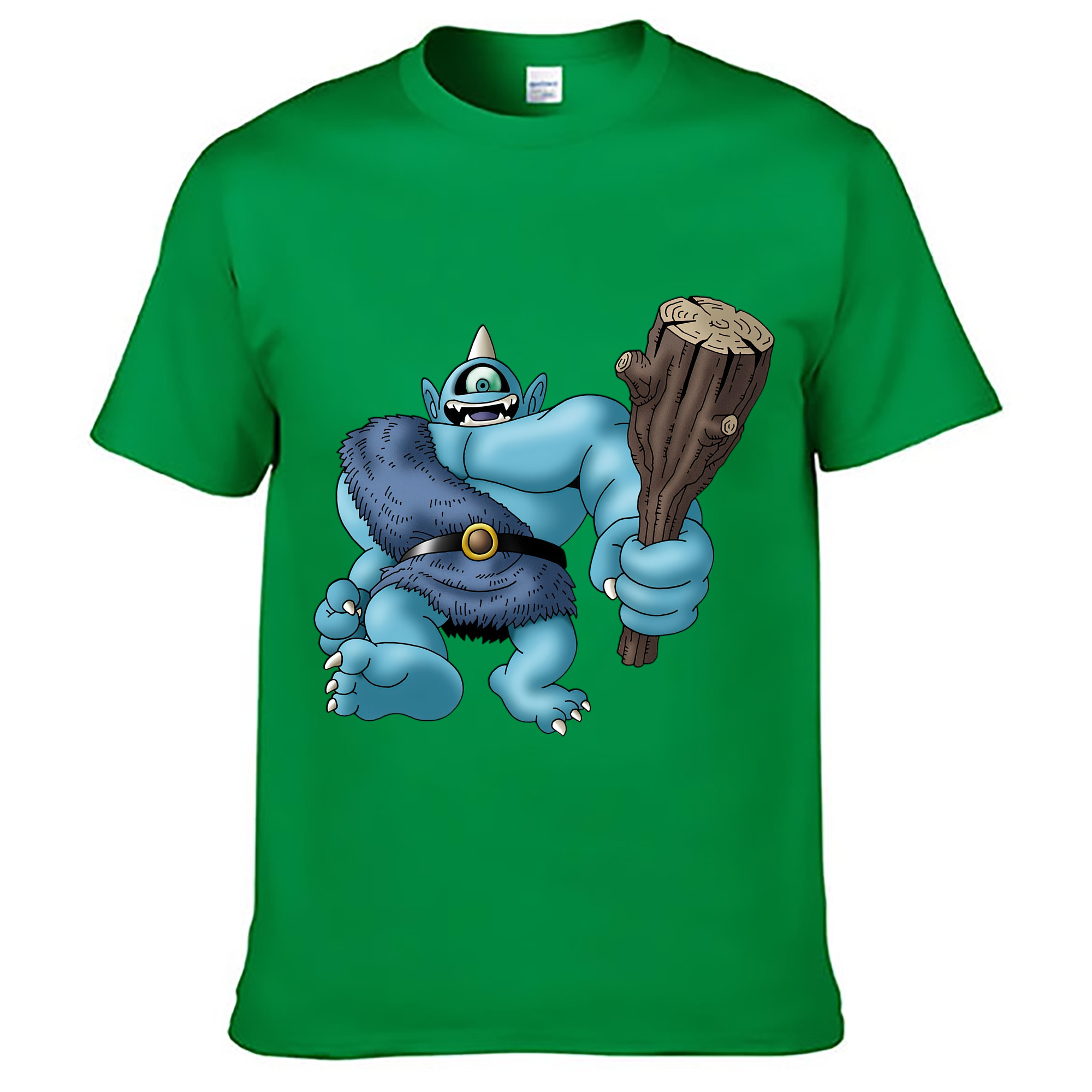（画像用） ドラゴンクエスト Doragon Kuesuto Dragon Quest レディースカジュアルプリントTシャツ（綿100％）