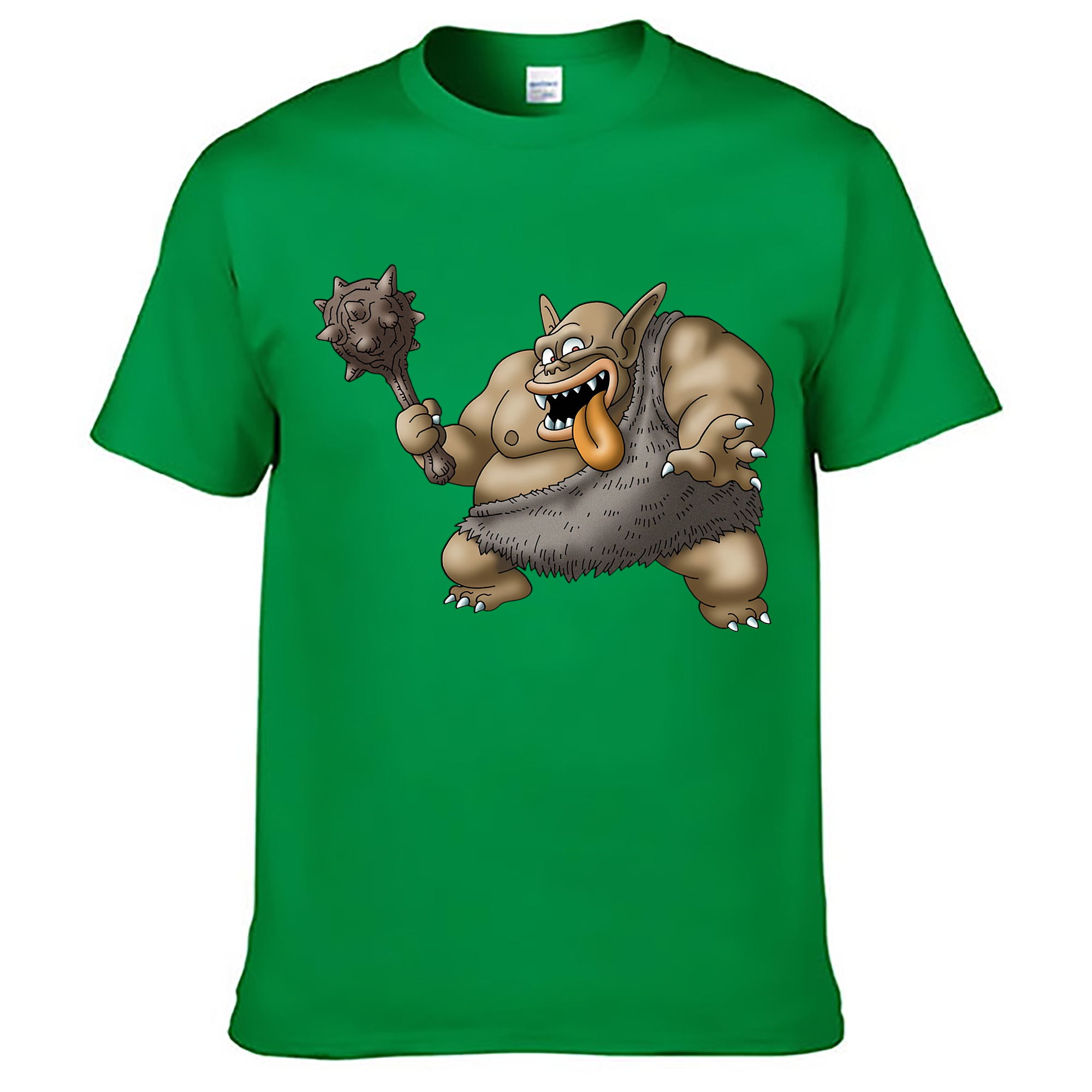 （画像用） ドラゴンクエスト Doragon Kuesuto Dragon Quest レディースカジュアルプリントTシャツ（綿100％）