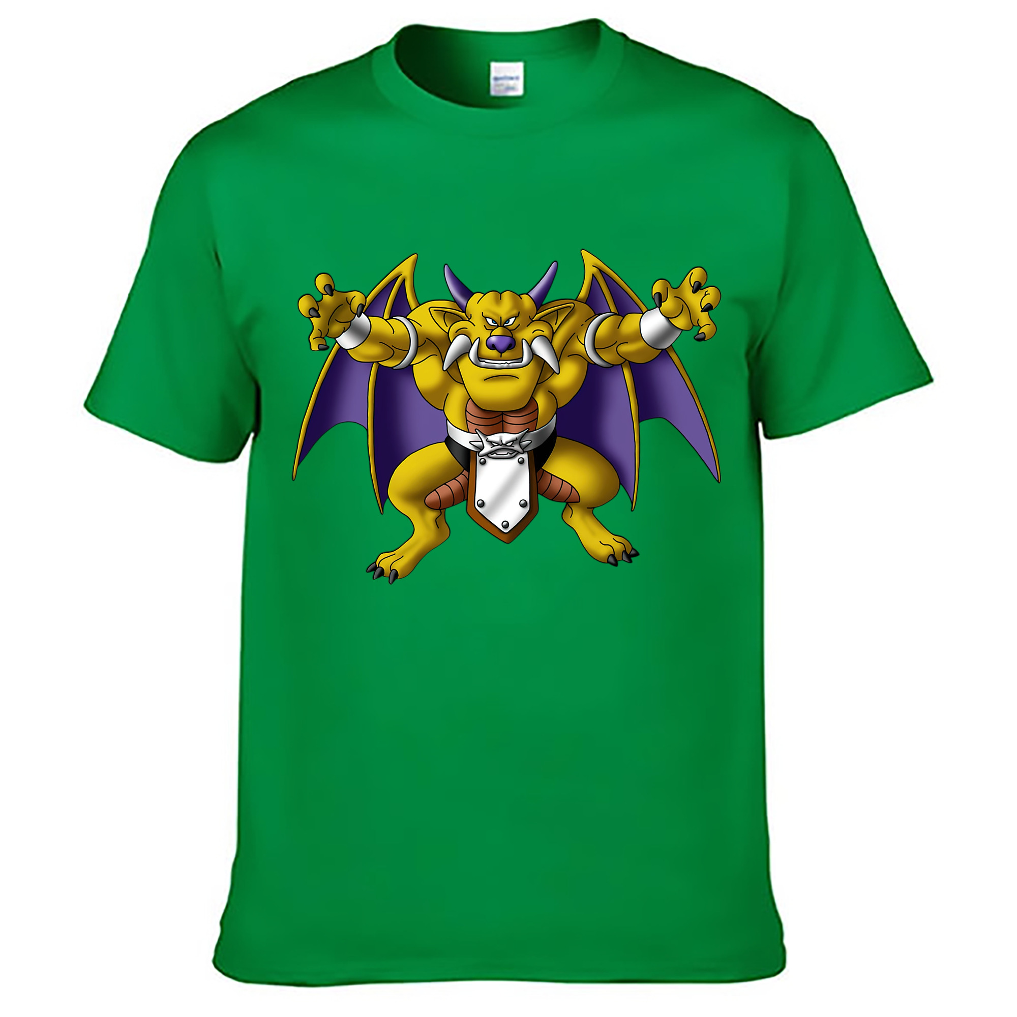 （画像用） ドラゴンクエスト Doragon Kuesuto Dragon Quest レディースカジュアルプリントTシャツ（綿100％）