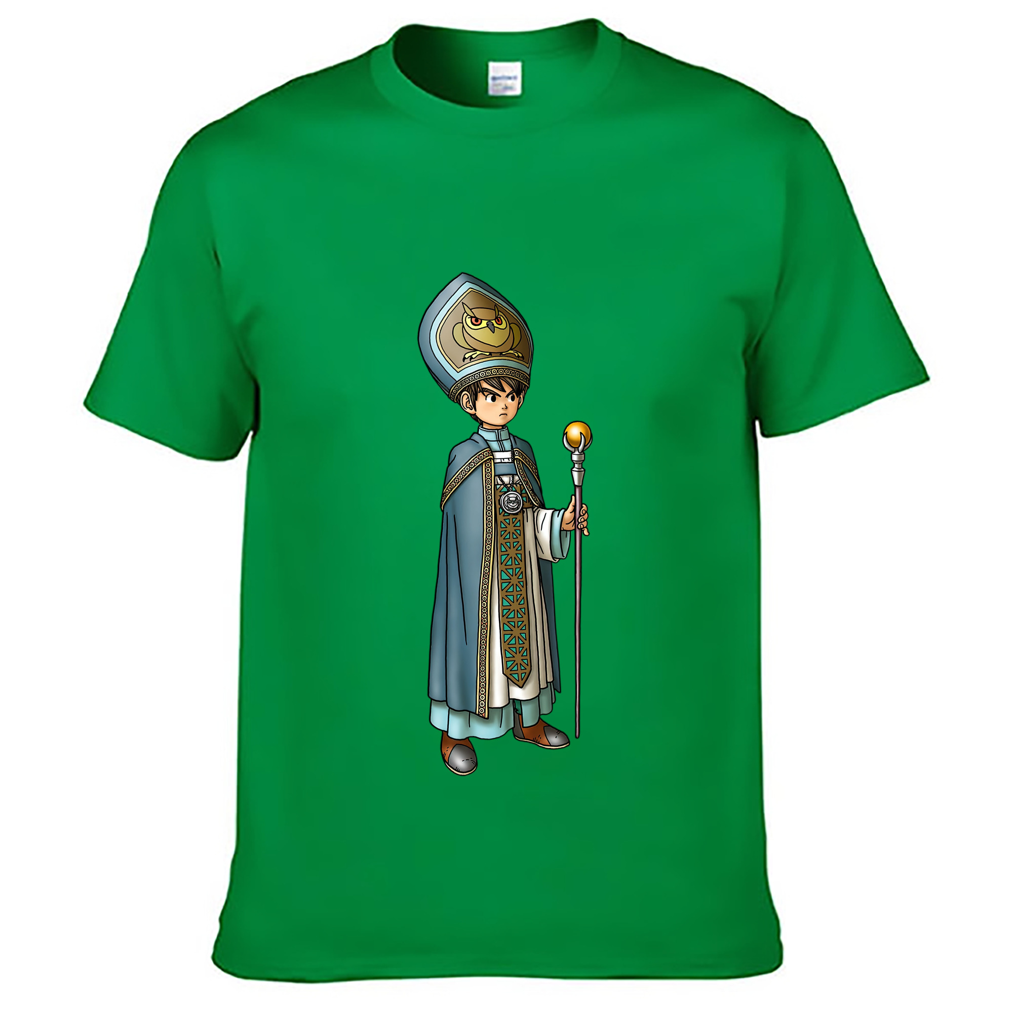 （画像用） ドラゴンクエスト Doragon Kuesuto Dragon Quest レディースカジュアルプリントTシャツ（綿100％）
