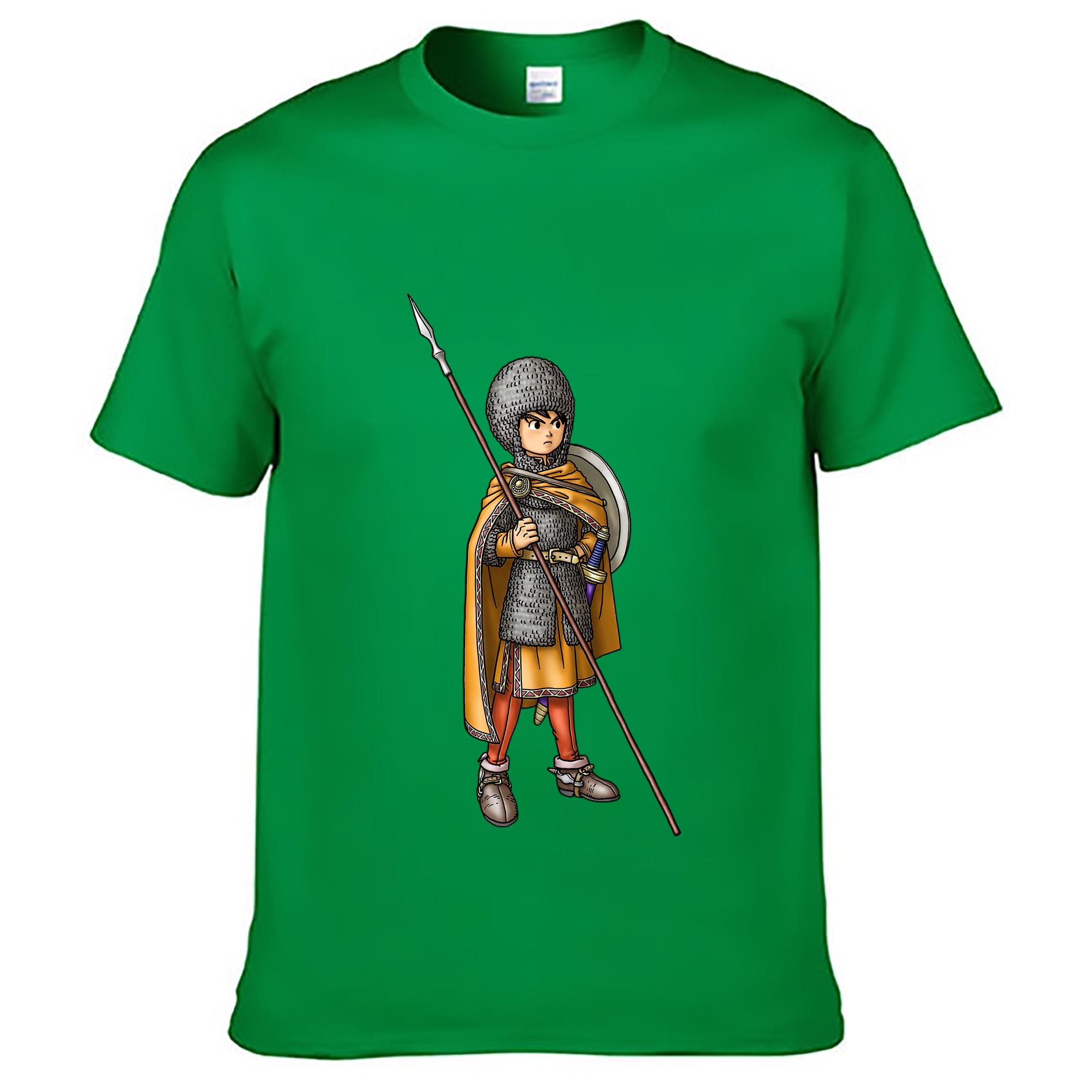 （画像用） ドラゴンクエスト Doragon Kuesuto Dragon Quest レディースカジュアルプリントTシャツ（綿100％）