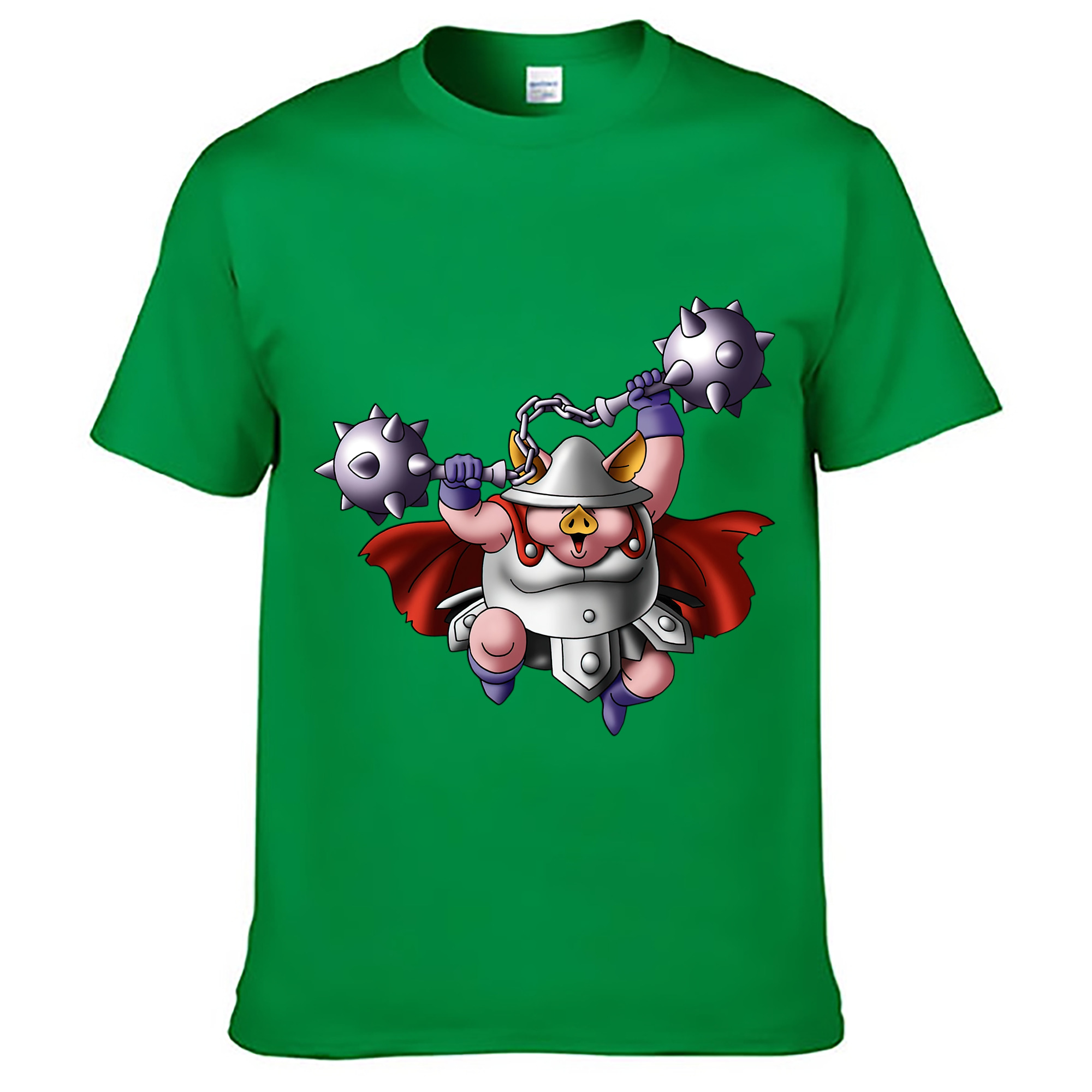 （画像用） ドラゴンクエスト Doragon Kuesuto Dragon Quest レディースカジュアルプリントTシャツ（綿100％）