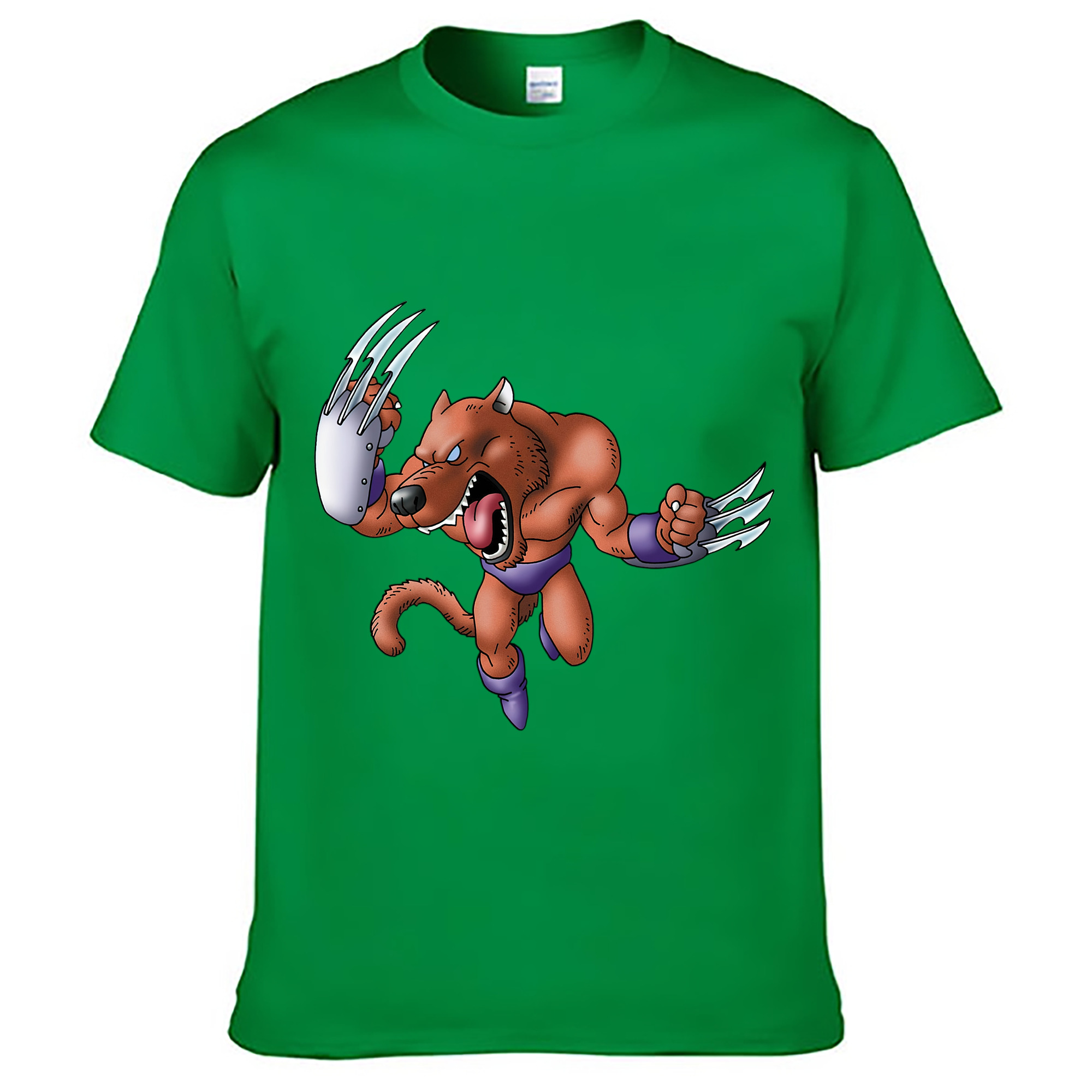 （画像用） ドラゴンクエスト Doragon Kuesuto Dragon Quest レディースカジュアルプリントTシャツ（綿100％）
