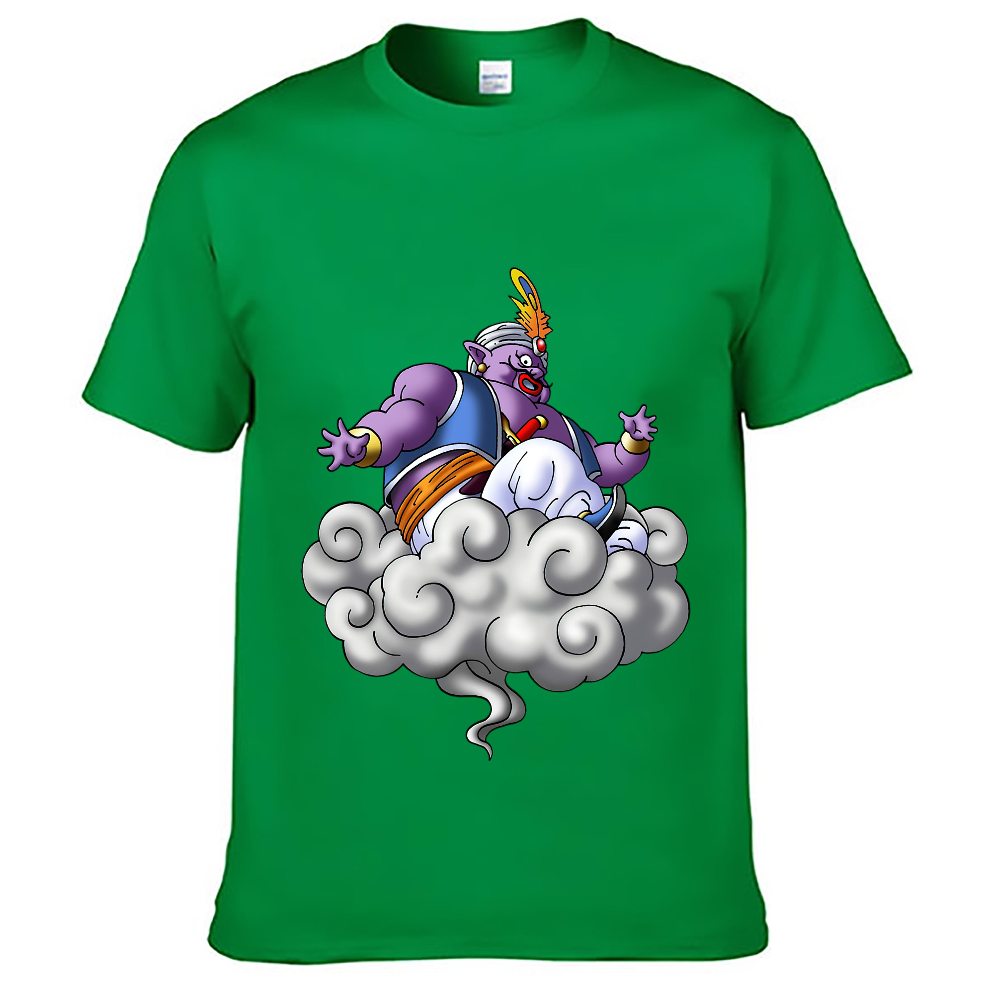 （画像用） ドラゴンクエスト Doragon Kuesuto Dragon Quest レディースカジュアルプリントTシャツ（綿100％）