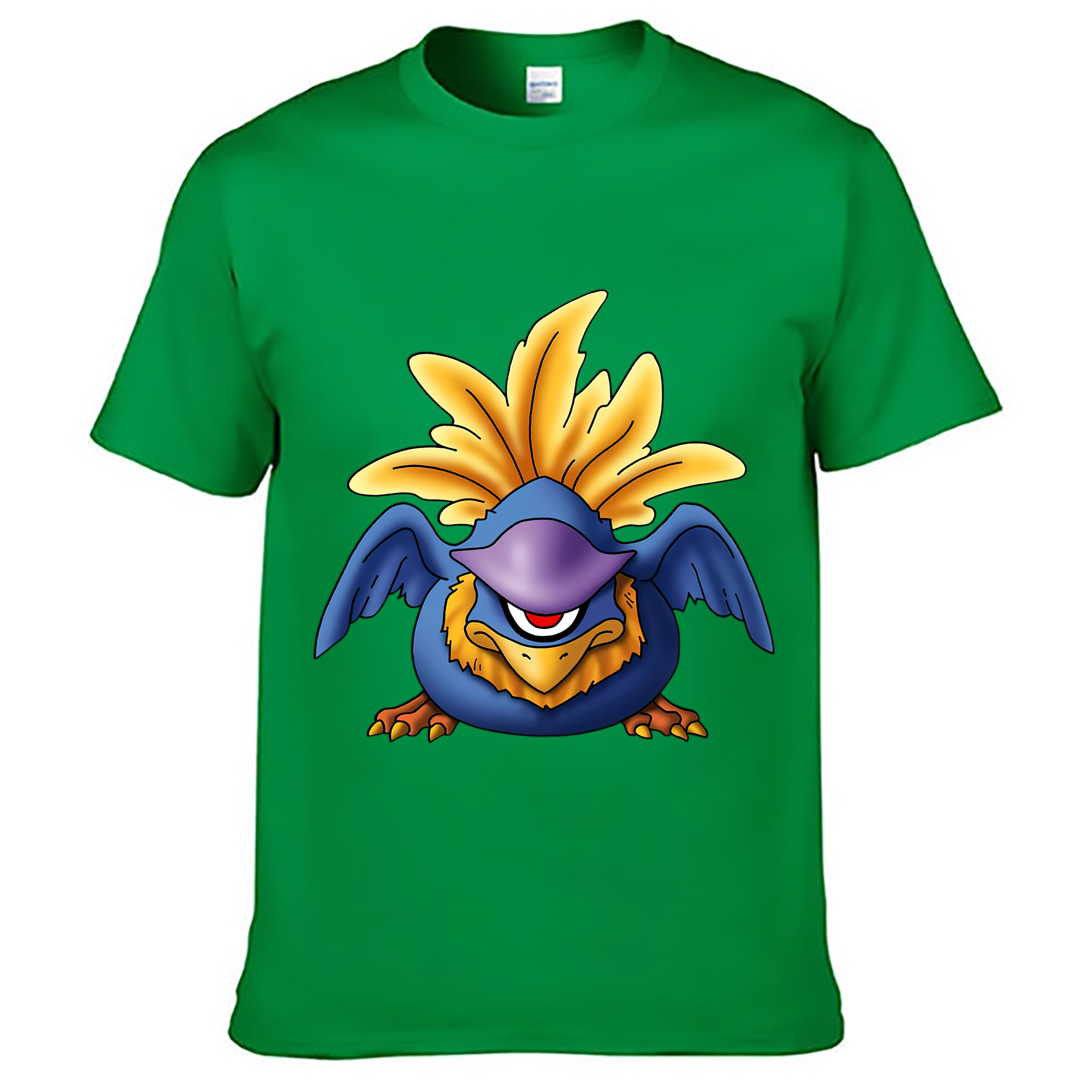 （画像用） ドラゴンクエスト Doragon Kuesuto Dragon Quest レディースカジュアルプリントTシャツ（綿100％）