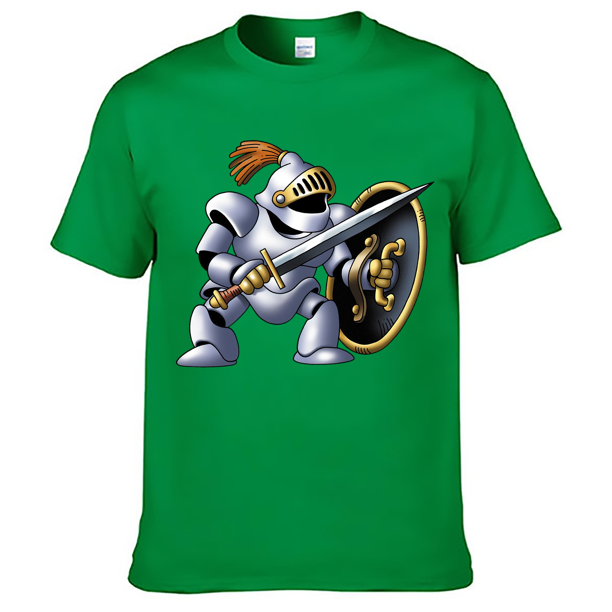 （画像用） ドラゴンクエスト Doragon Kuesuto Dragon Quest レディースカジュアルプリントTシャツ（綿100％）