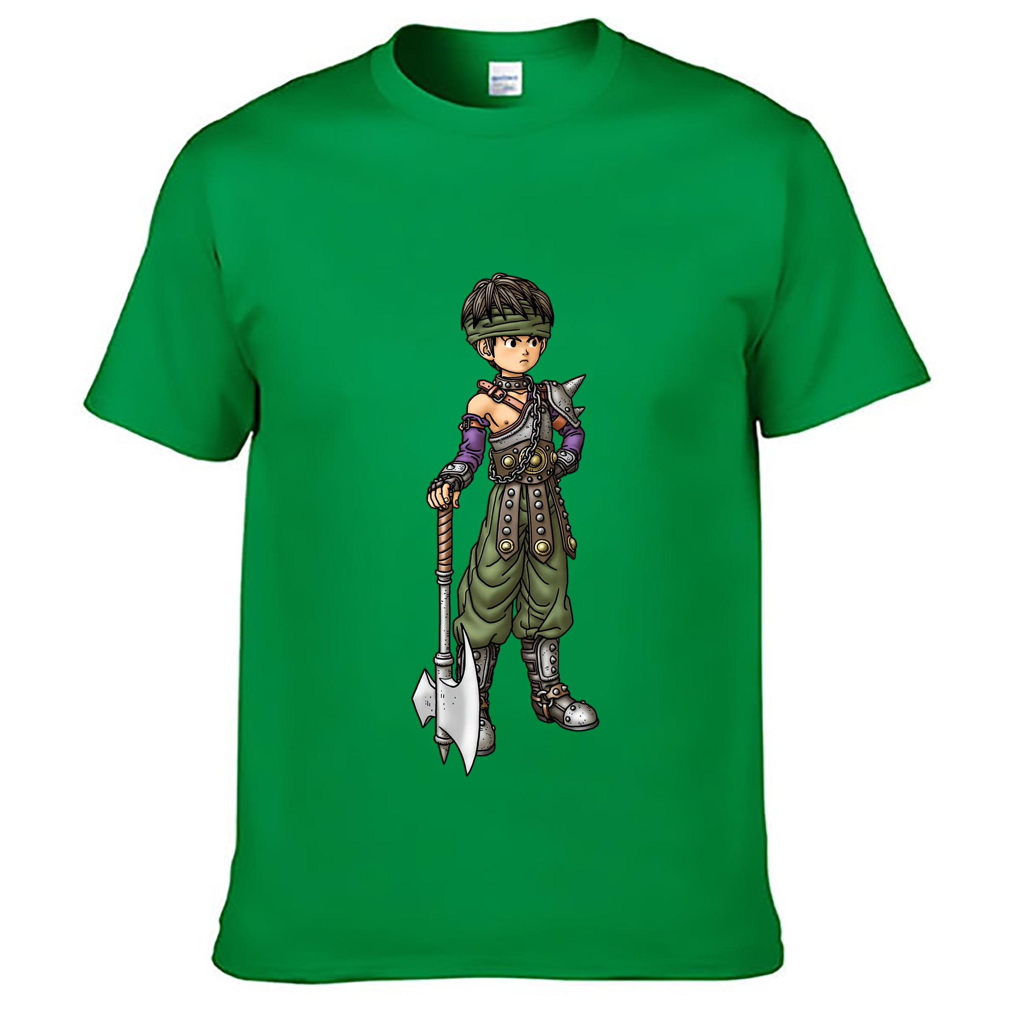 （画像用） ドラゴンクエスト Doragon Kuesuto Dragon Quest レディースカジュアルプリントTシャツ（綿100％）
