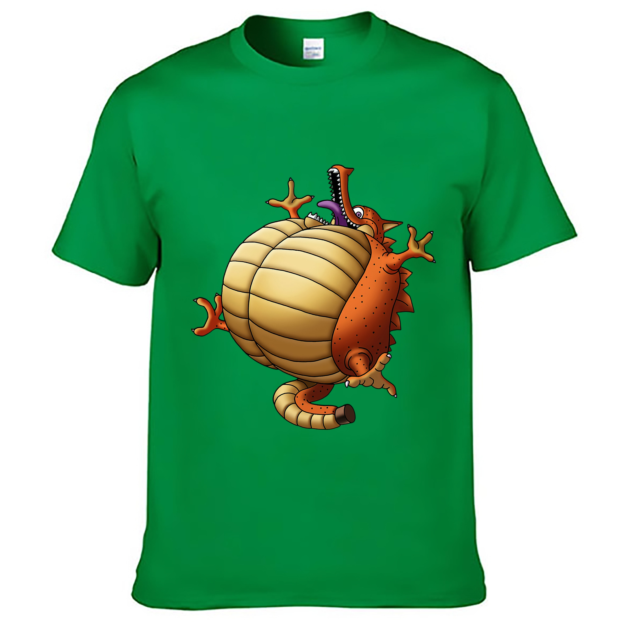 （画像用） ドラゴンクエスト Doragon Kuesuto Dragon Quest レディースカジュアルプリントTシャツ（綿100％）