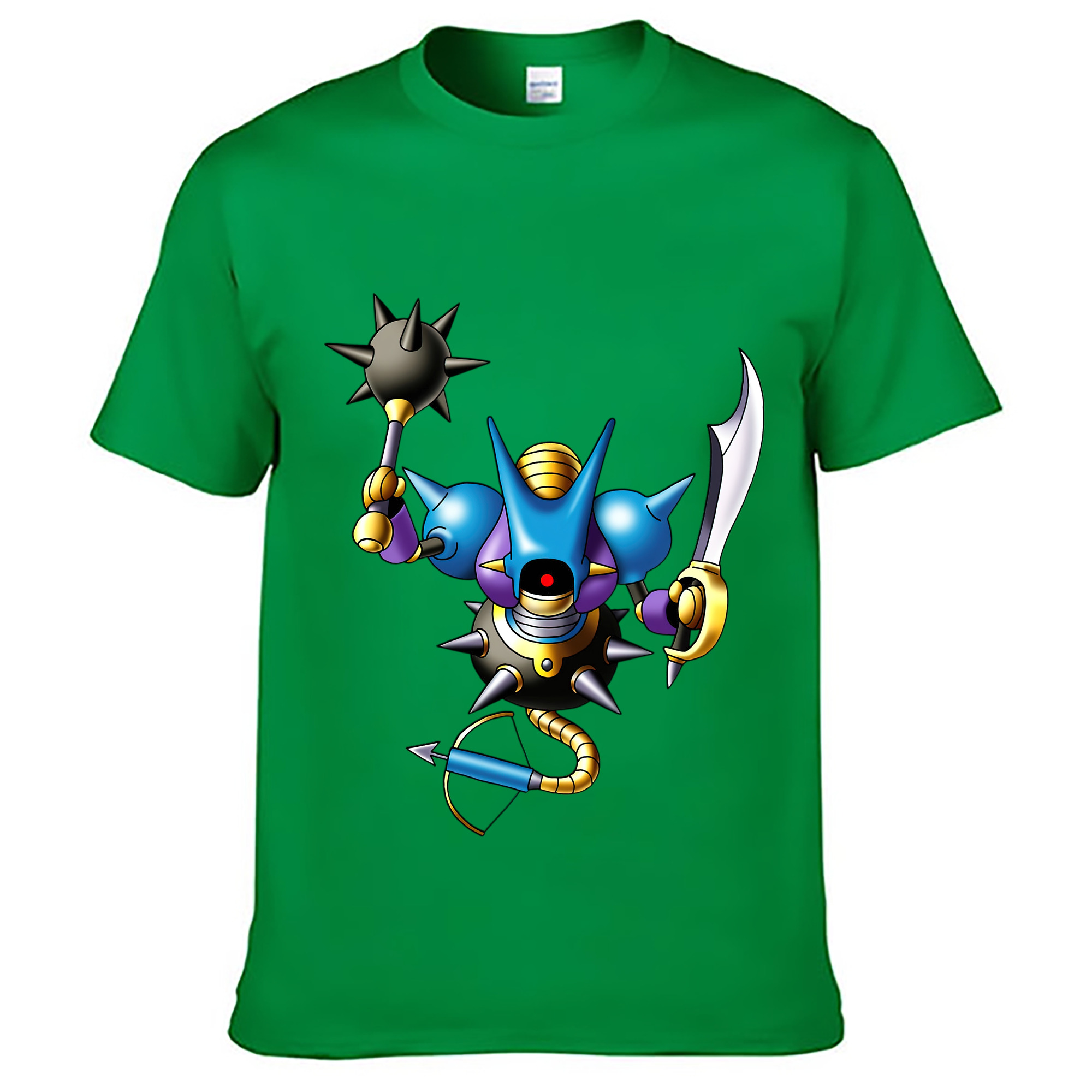 （画像用） ドラゴンクエスト Doragon Kuesuto Dragon Quest レディースカジュアルプリントTシャツ（綿100％）