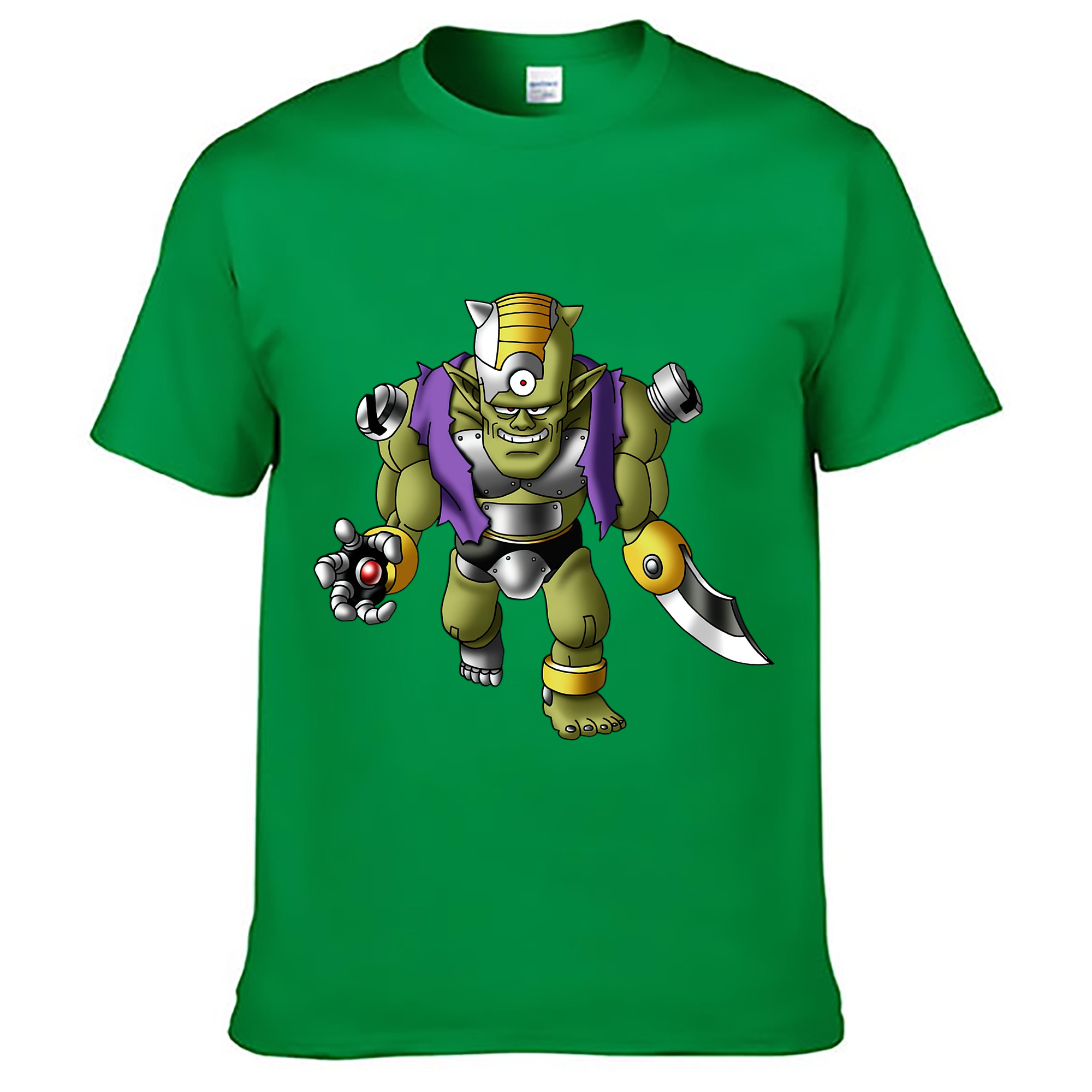 （画像用） ドラゴンクエスト Doragon Kuesuto Dragon Quest レディースカジュアルプリントTシャツ（綿100％）