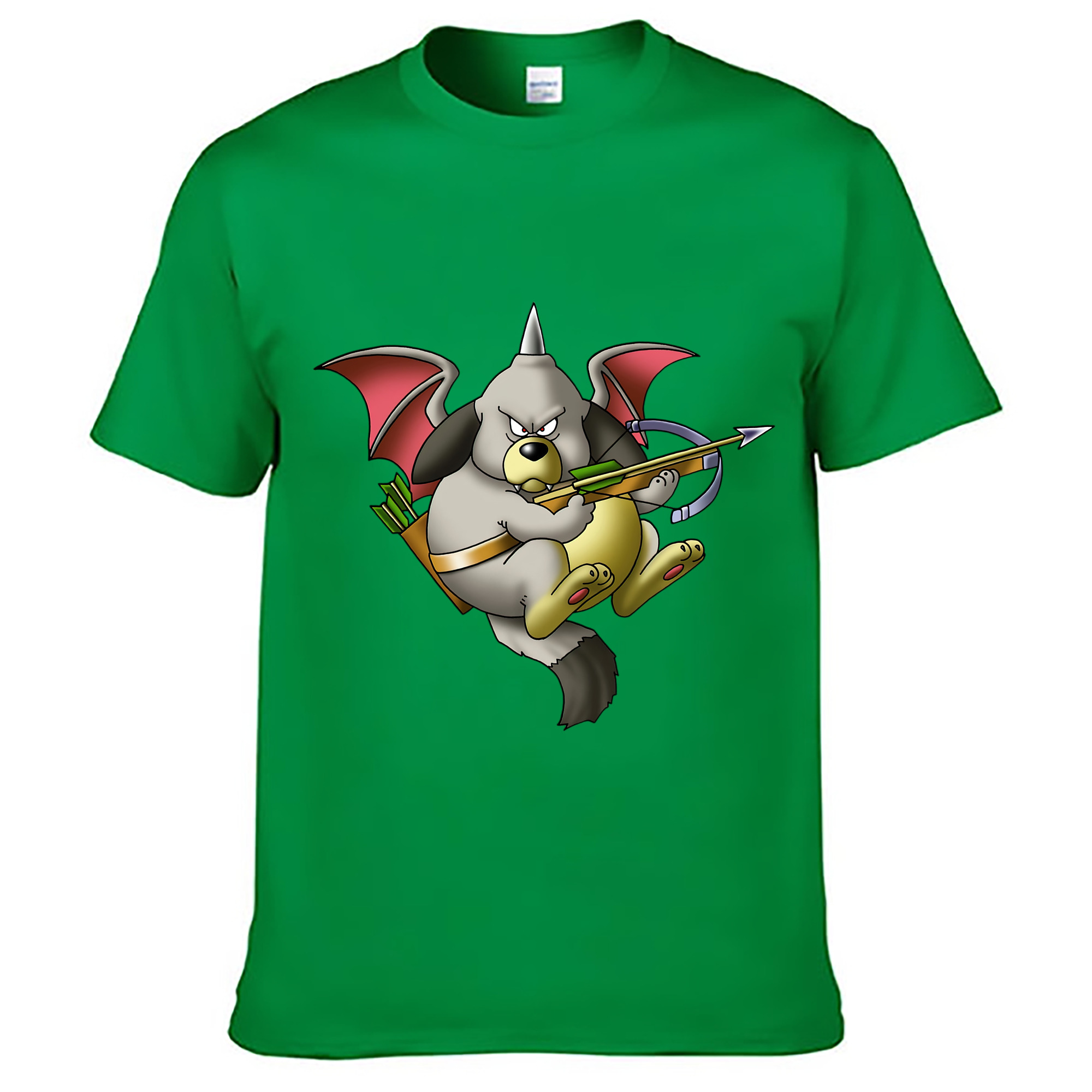 （画像用） ドラゴンクエスト Doragon Kuesuto Dragon Quest レディースカジュアルプリントTシャツ（綿100％）