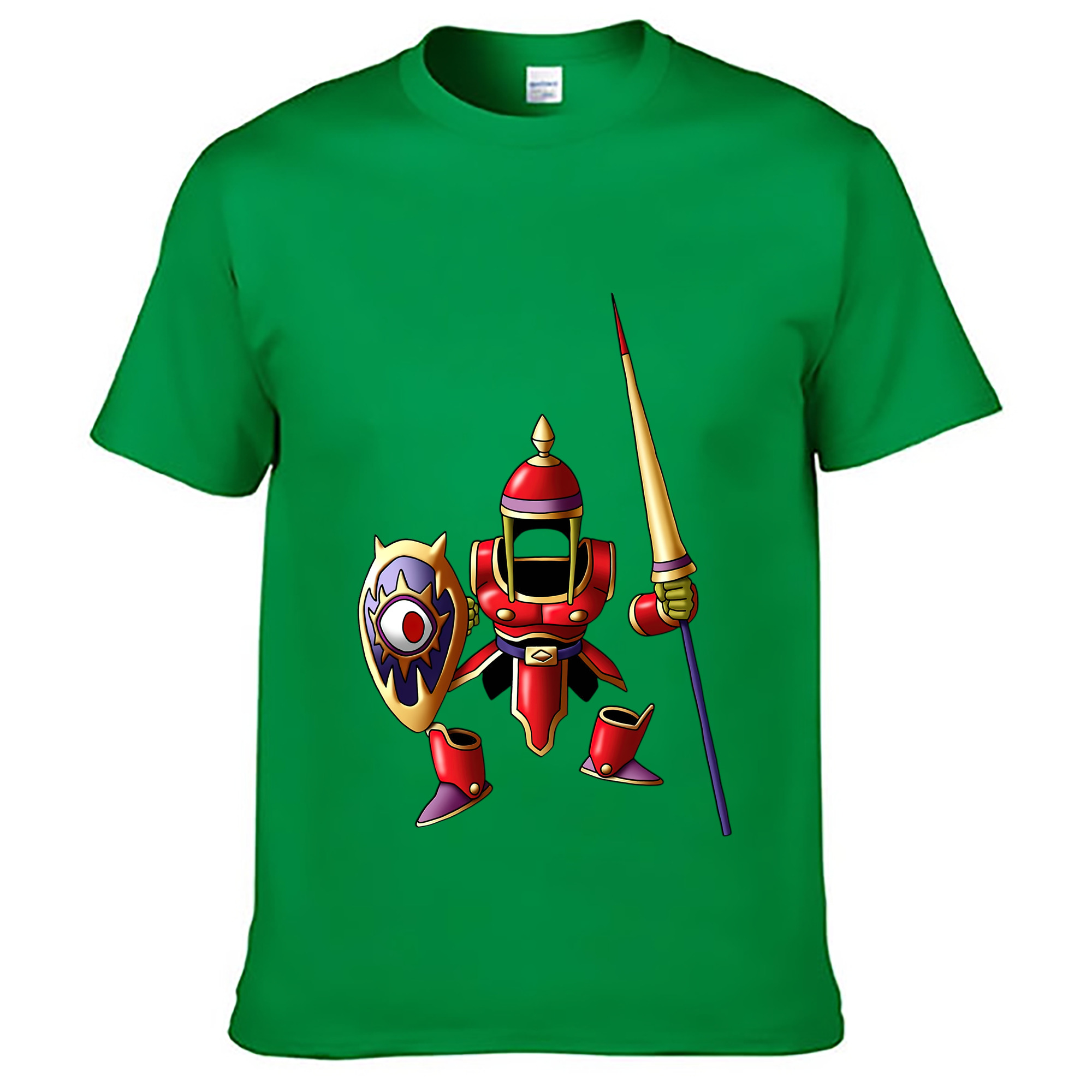 （画像用） ドラゴンクエスト Doragon Kuesuto Dragon Quest レディースカジュアルプリントTシャツ（綿100％）