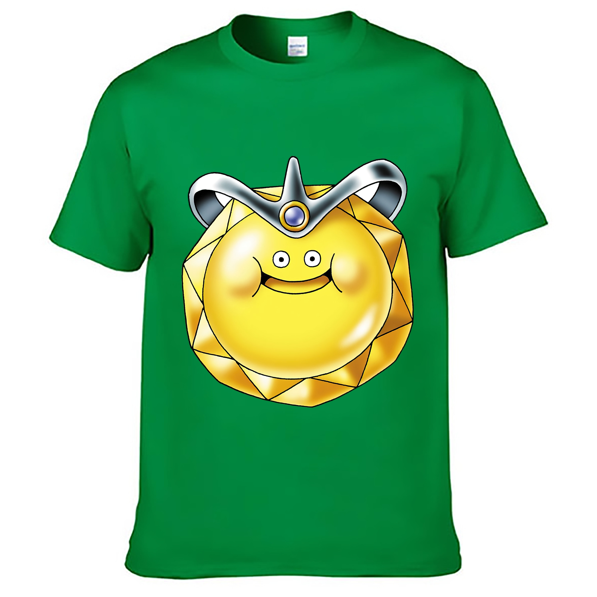 （画像用） ドラゴンクエスト Doragon Kuesuto Dragon Quest レディースカジュアルプリントTシャツ（綿100％）