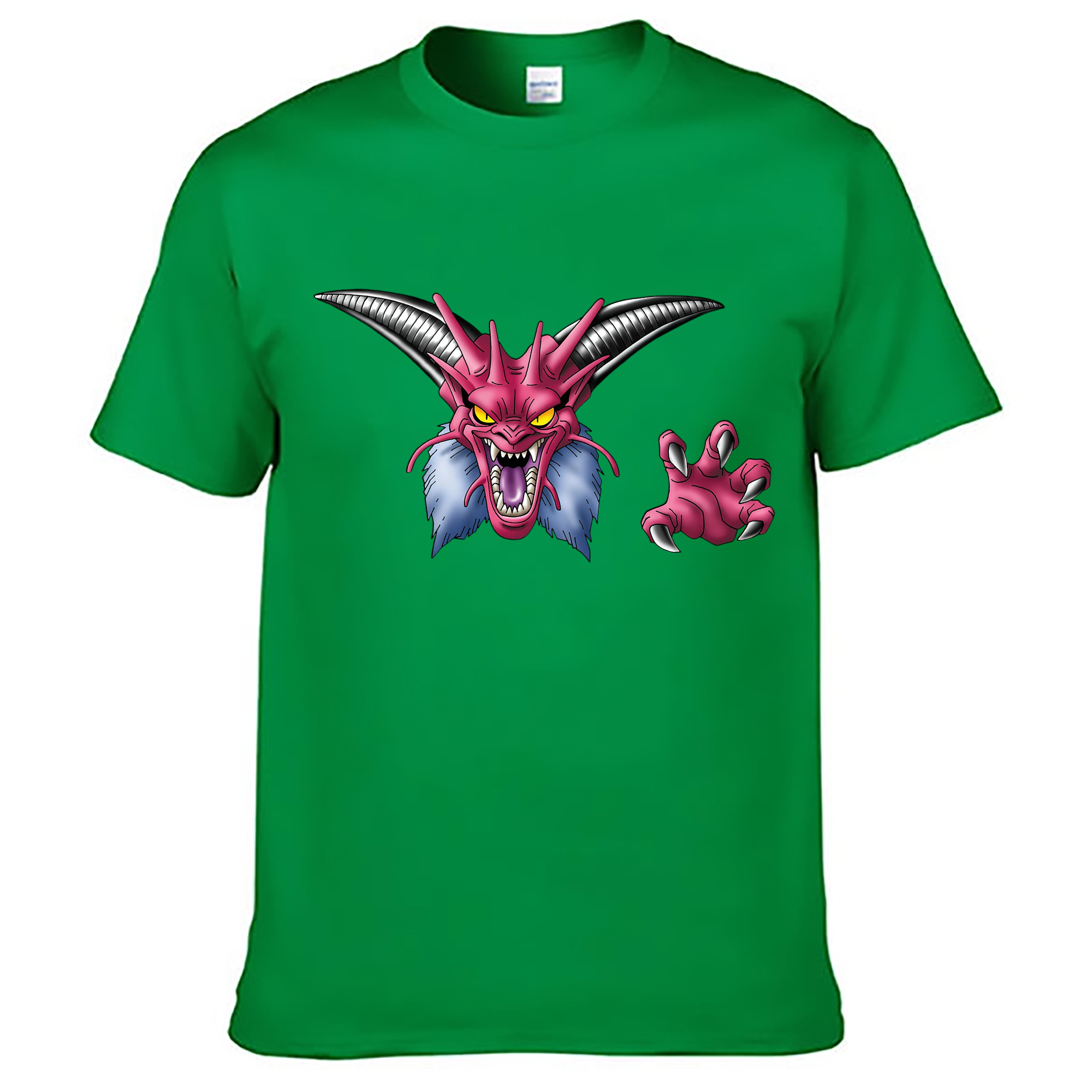 （画像用） ドラゴンクエスト Doragon Kuesuto Dragon Quest レディースカジュアルプリントTシャツ（綿100％）