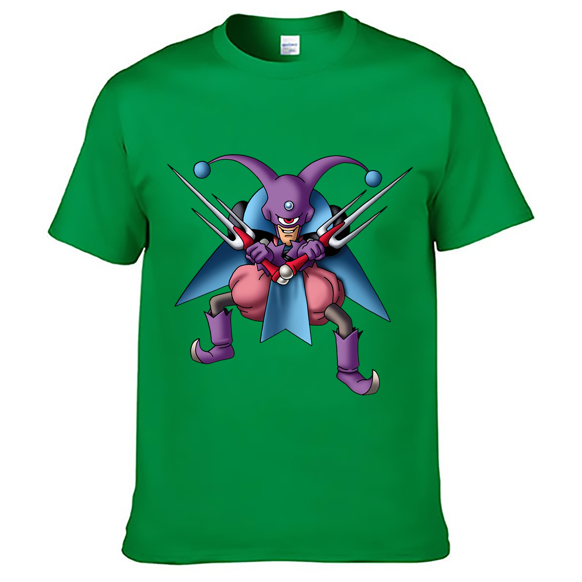 （画像用） ドラゴンクエスト Doragon Kuesuto Dragon Quest レディースカジュアルプリントTシャツ（綿100％）