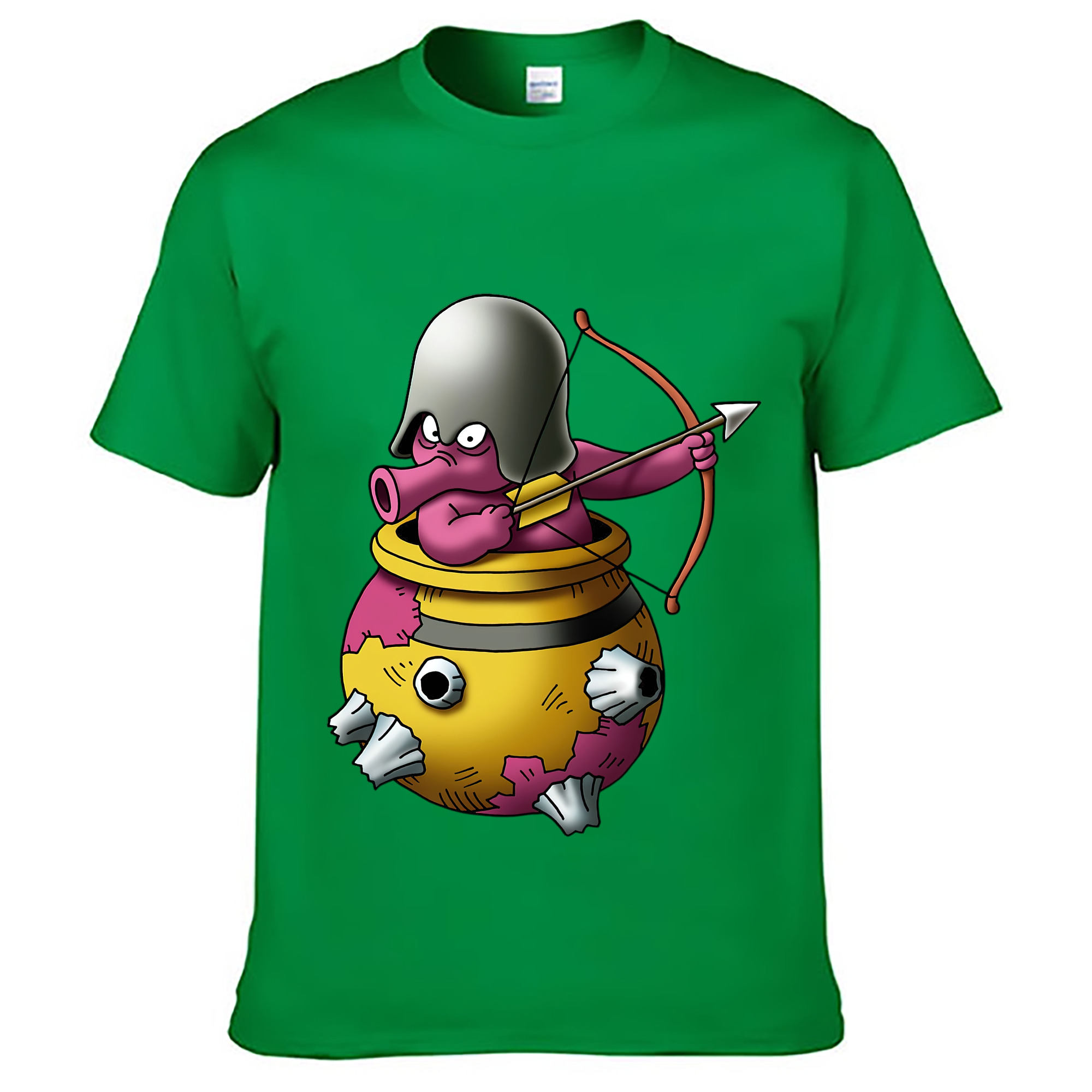 （画像用） ドラゴンクエスト Doragon Kuesuto Dragon Quest レディースカジュアルプリントTシャツ（綿100％）