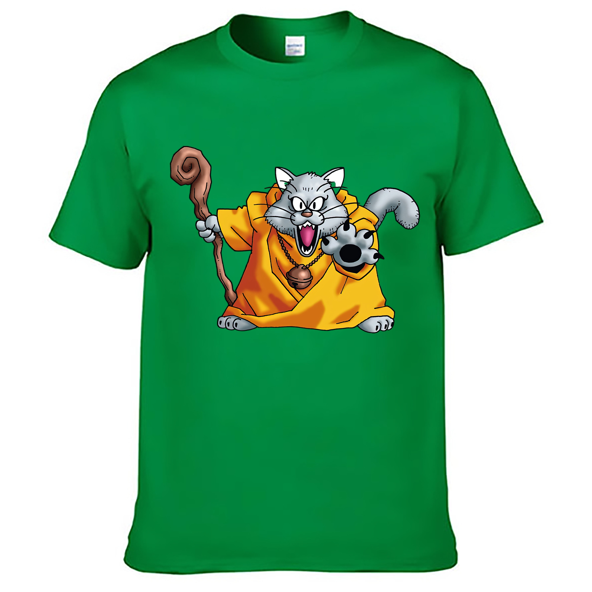 （画像用） ドラゴンクエスト Doragon Kuesuto Dragon Quest レディースカジュアルプリントTシャツ（綿100％）