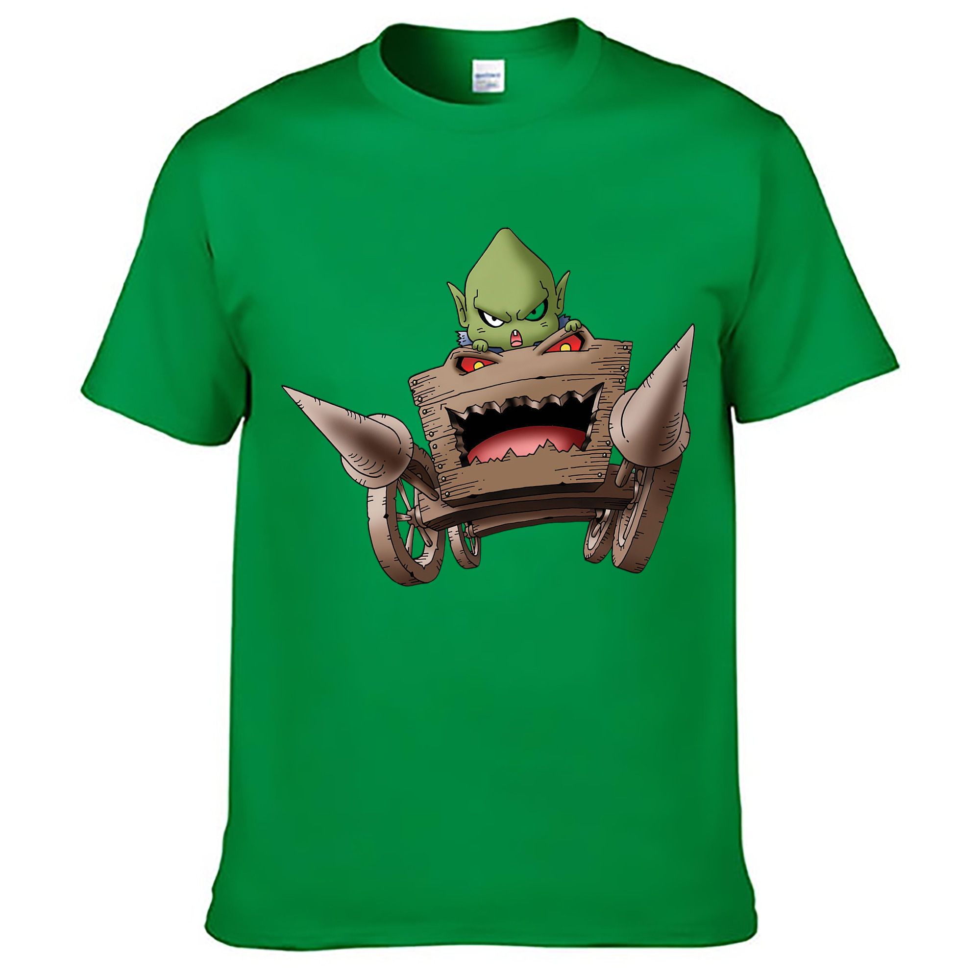 （画像用） ドラゴンクエスト Doragon Kuesuto Dragon Quest レディースカジュアルプリントTシャツ（綿100％）