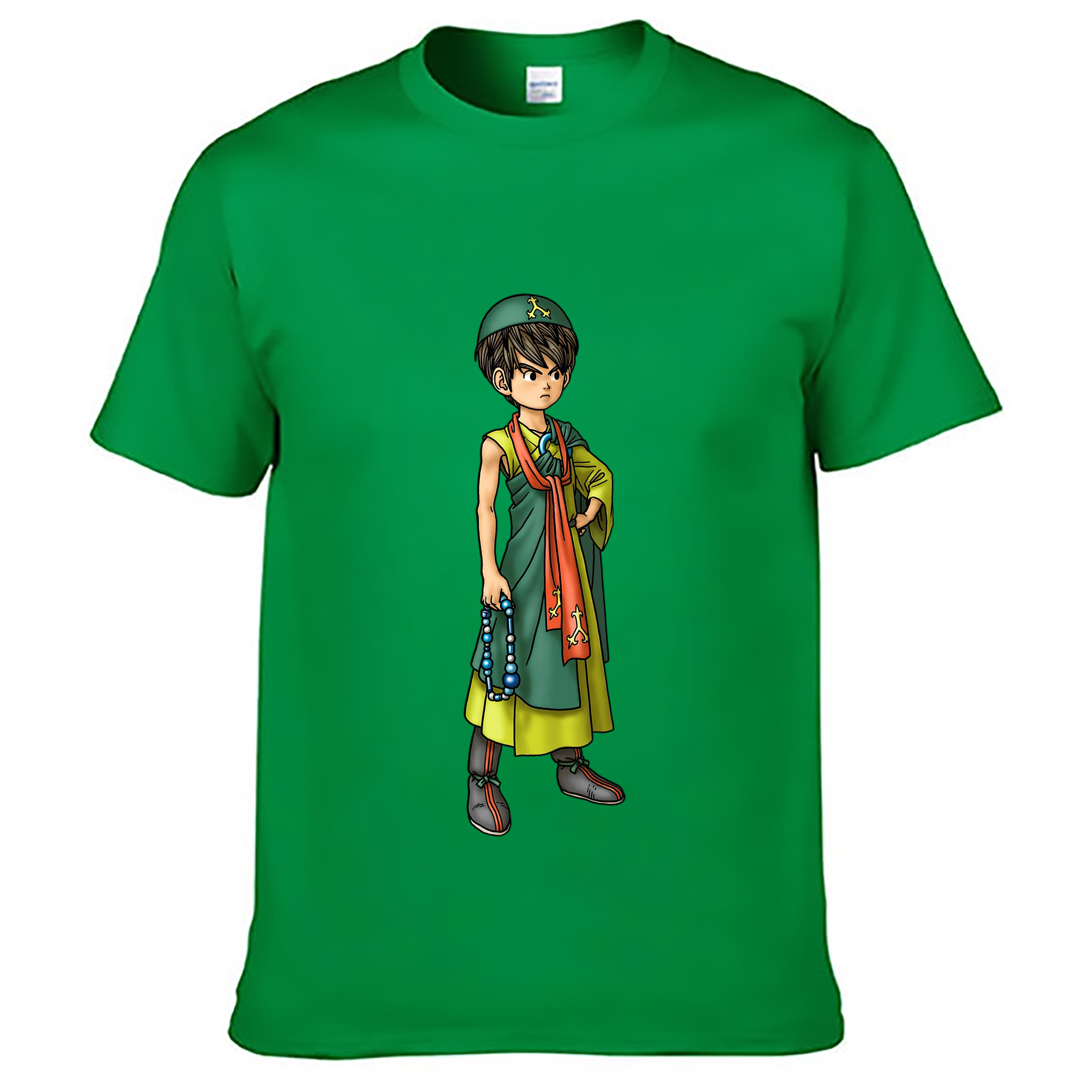 （画像用） ドラゴンクエスト Doragon Kuesuto Dragon Quest レディースカジュアルプリントTシャツ（綿100％）