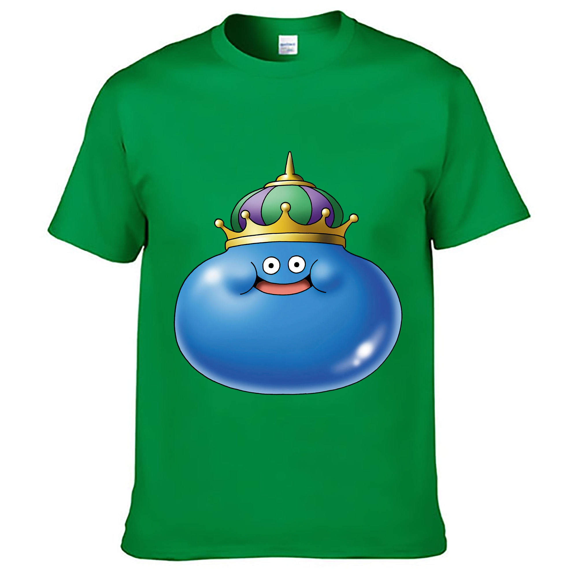 （画像用） ドラゴンクエスト Doragon Kuesuto Dragon Quest レディースカジュアルプリントTシャツ（綿100％）