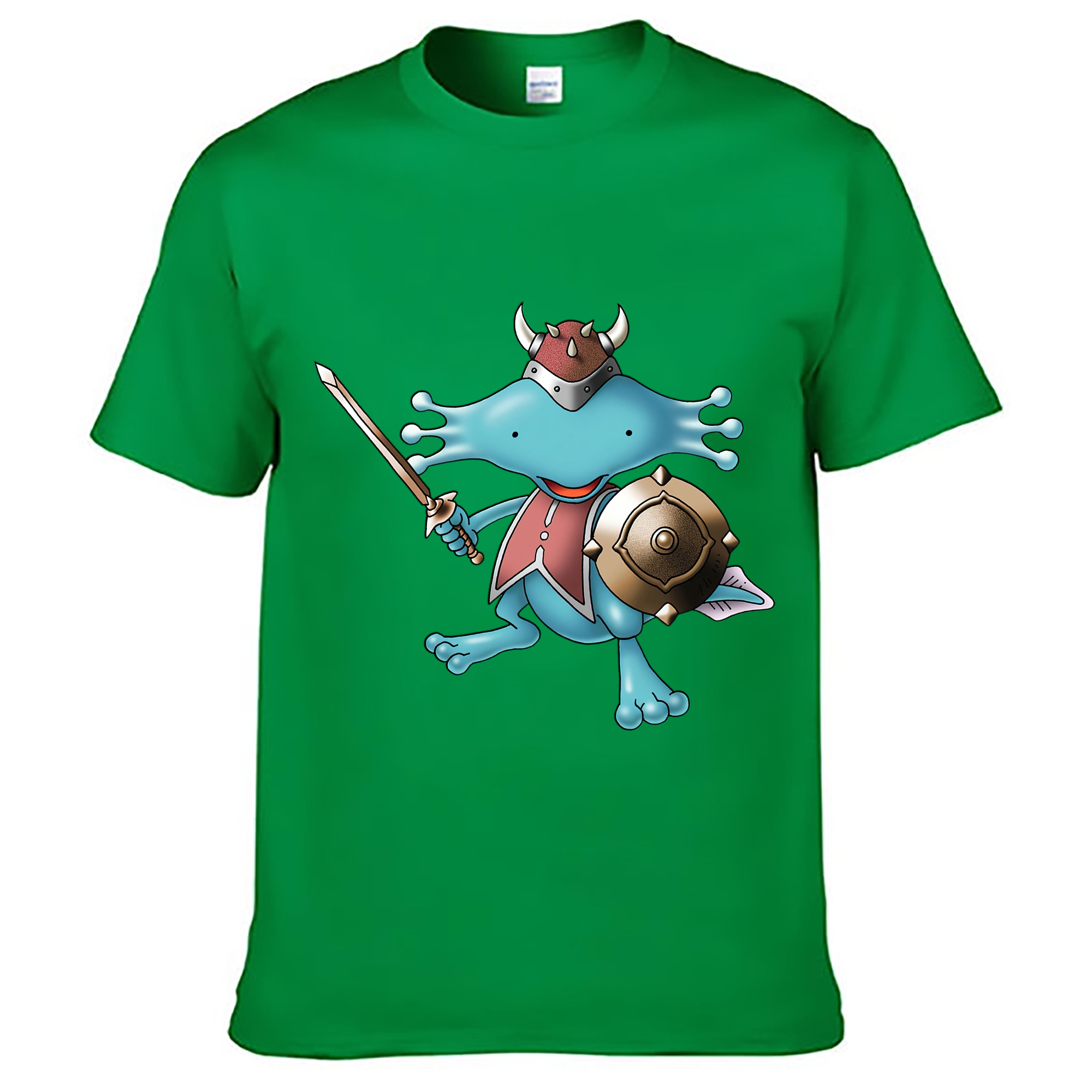 （画像用） ドラゴンクエスト Doragon Kuesuto Dragon Quest レディースカジュアルプリントTシャツ（綿100％）