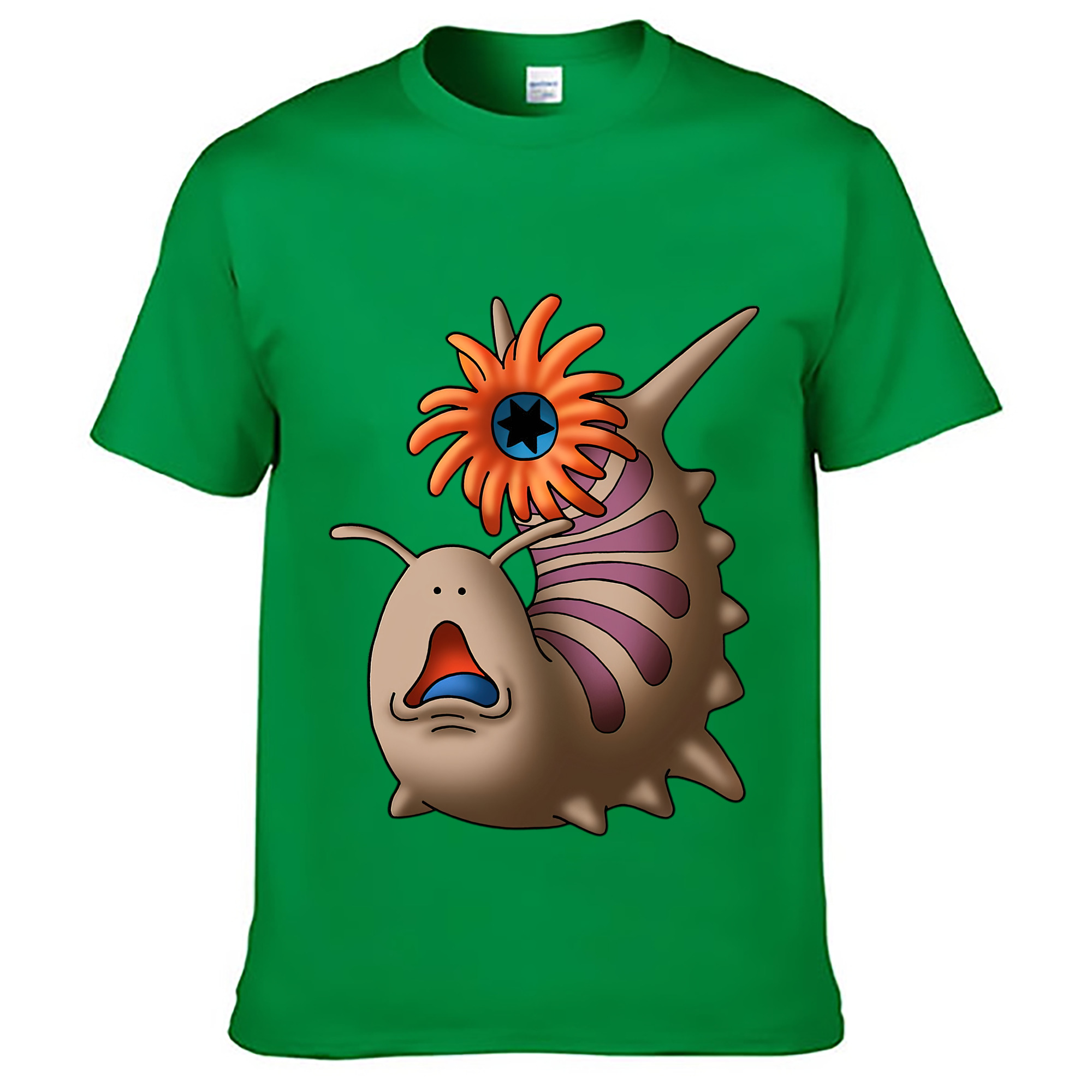 （画像用） ドラゴンクエスト Doragon Kuesuto Dragon Quest レディースカジュアルプリントTシャツ（綿100％）