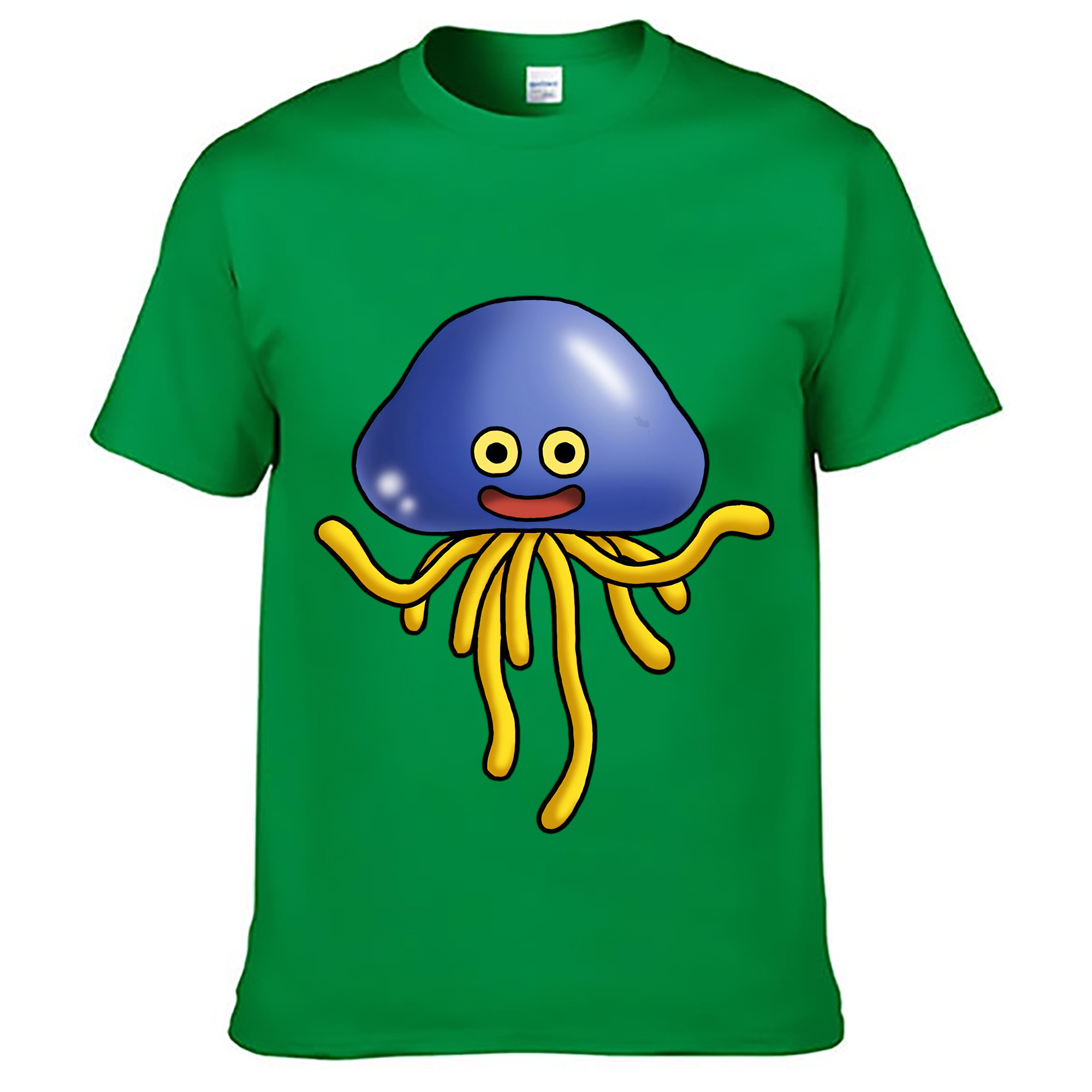 （画像用） ドラゴンクエスト Doragon Kuesuto Dragon Quest レディースカジュアルプリントTシャツ（綿100％）