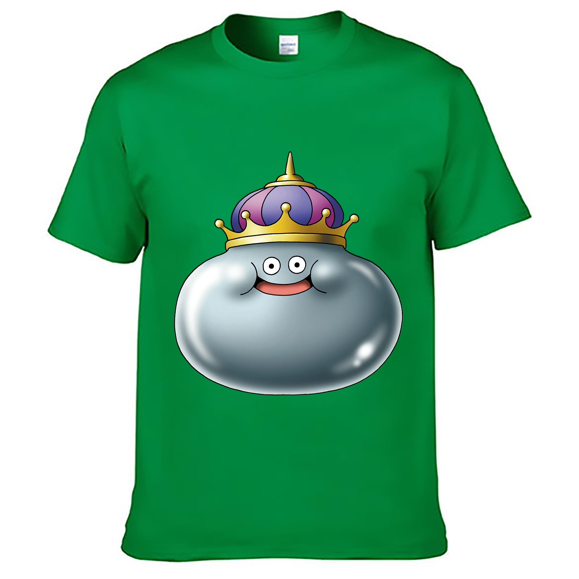 （画像用） ドラゴンクエスト Doragon Kuesuto Dragon Quest レディースカジュアルプリントTシャツ（綿100％）