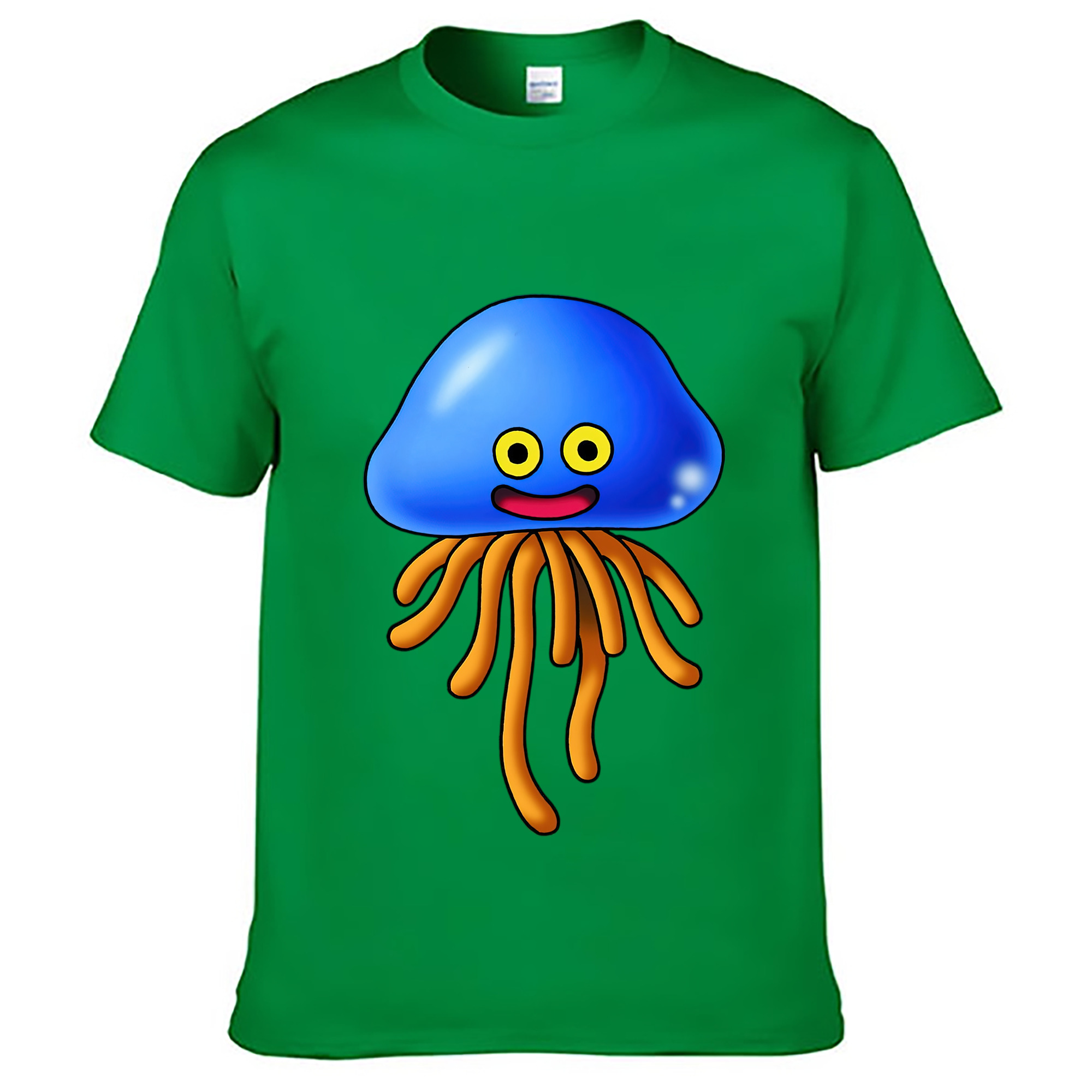 （画像用） ドラゴンクエスト Doragon Kuesuto Dragon Quest レディースカジュアルプリントTシャツ（綿100％）