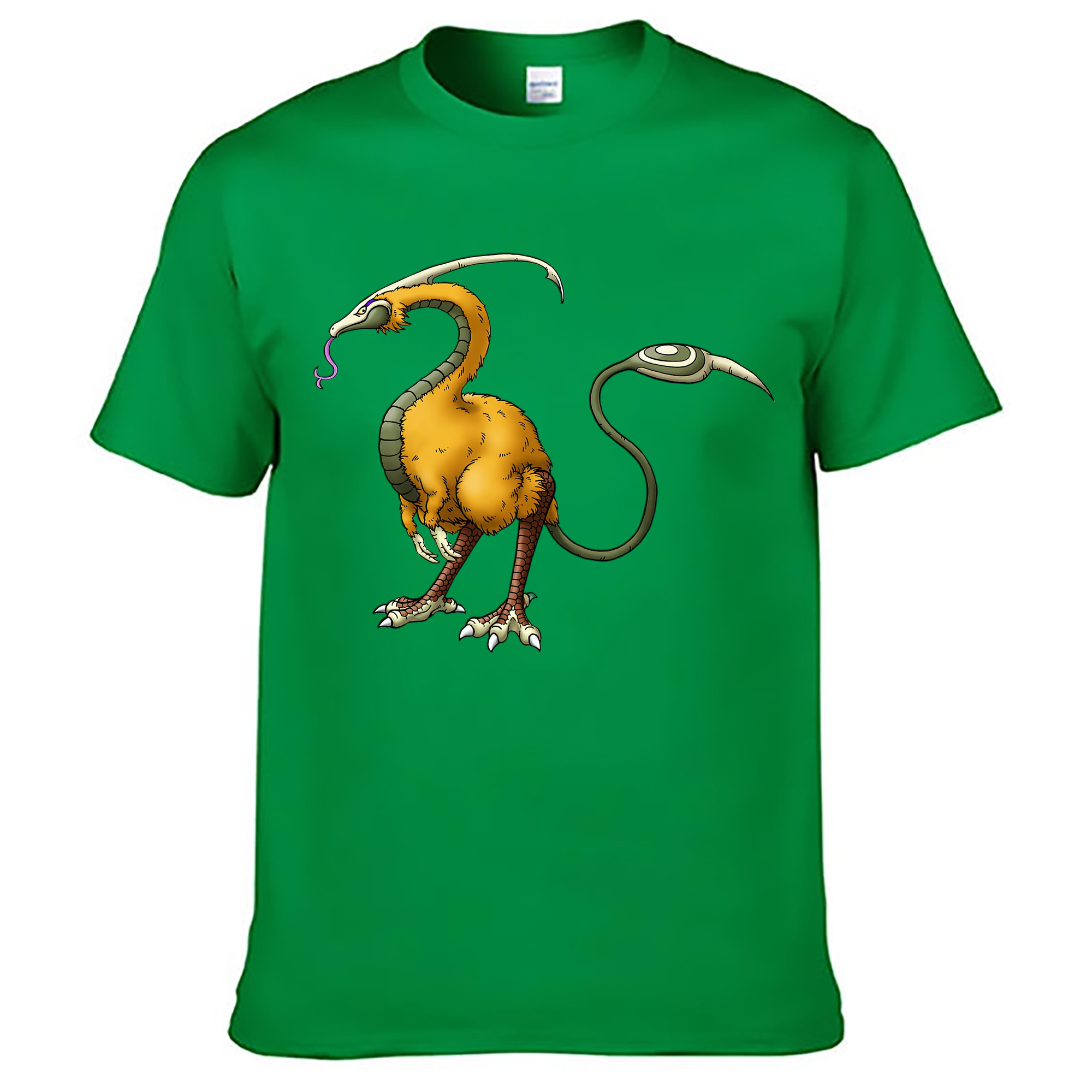 （画像用） ドラゴンクエスト Doragon Kuesuto Dragon Quest レディースカジュアルプリントTシャツ（綿100％）