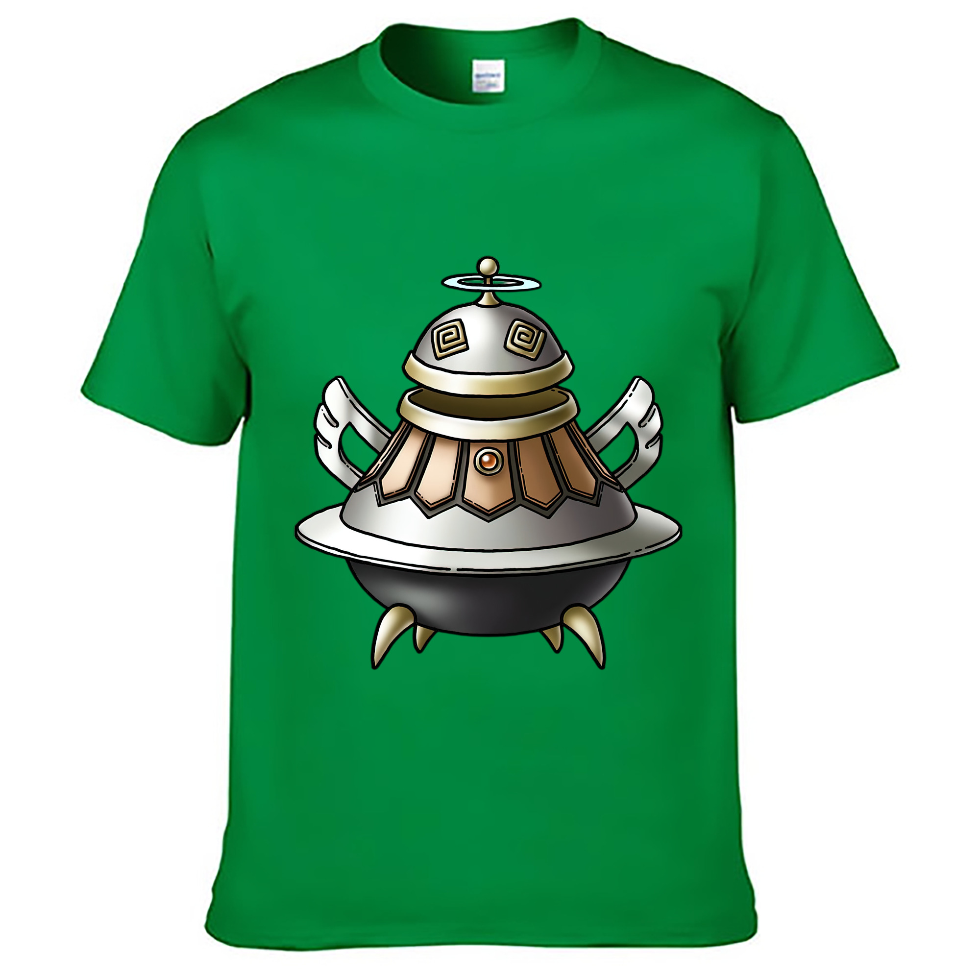 （画像用） ドラゴンクエスト Doragon Kuesuto Dragon Quest レディースカジュアルプリントTシャツ（綿100％）