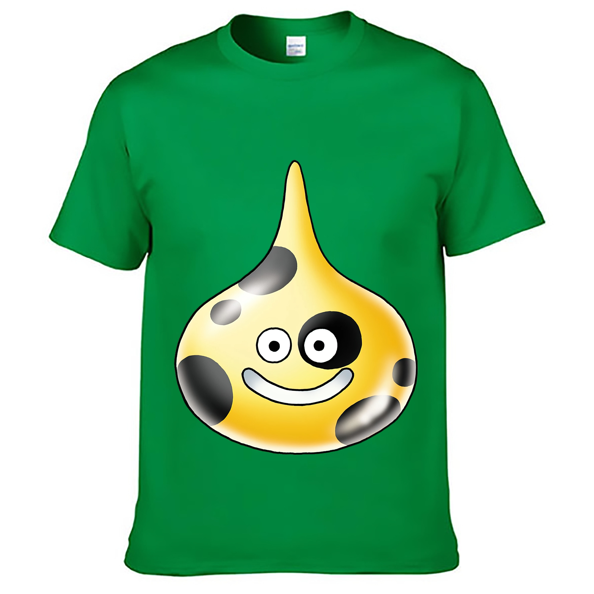 （画像用） ドラゴンクエスト Doragon Kuesuto Dragon Quest レディースカジュアルプリントTシャツ（綿100％）