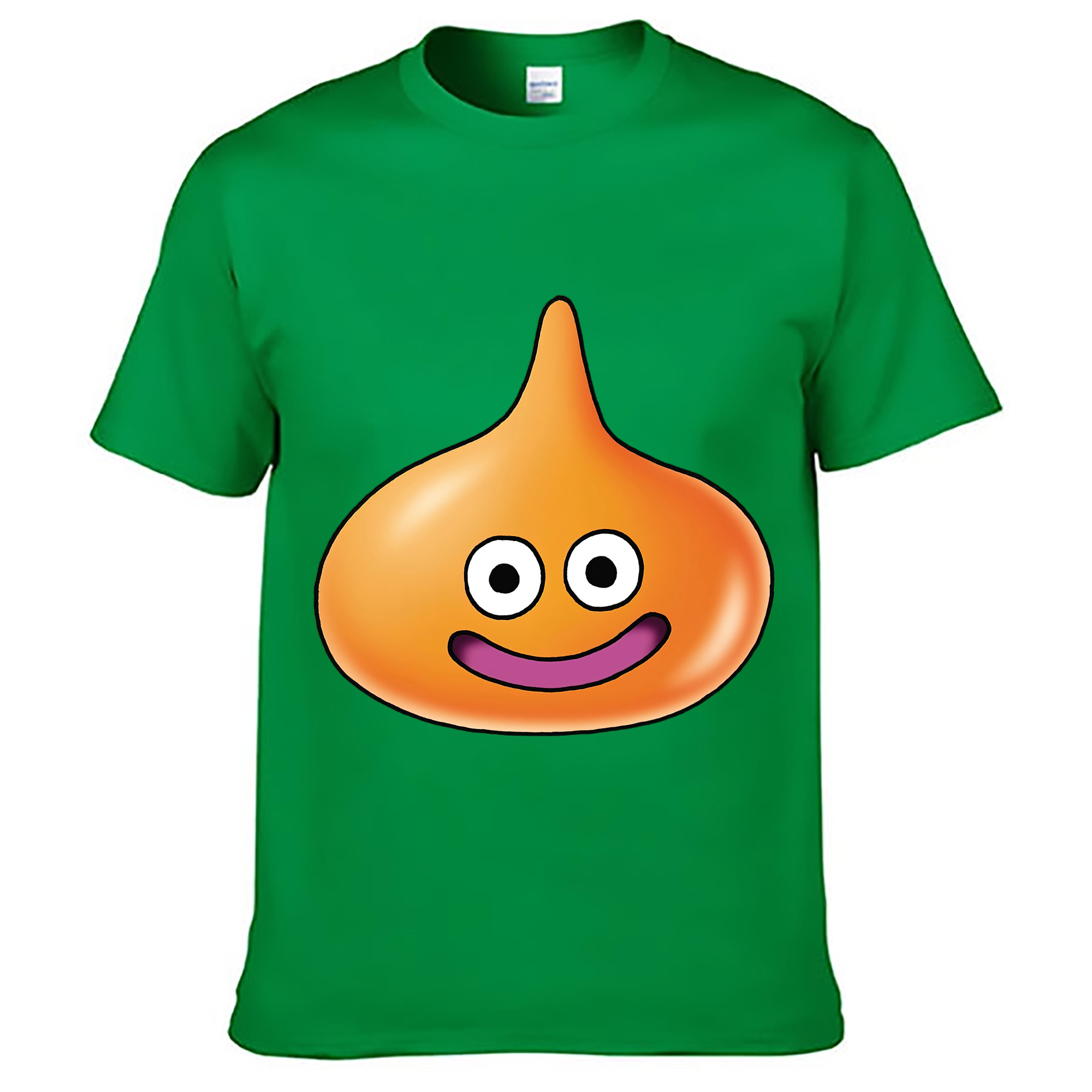 （画像用） ドラゴンクエスト Doragon Kuesuto Dragon Quest レディースカジュアルプリントTシャツ（綿100％）