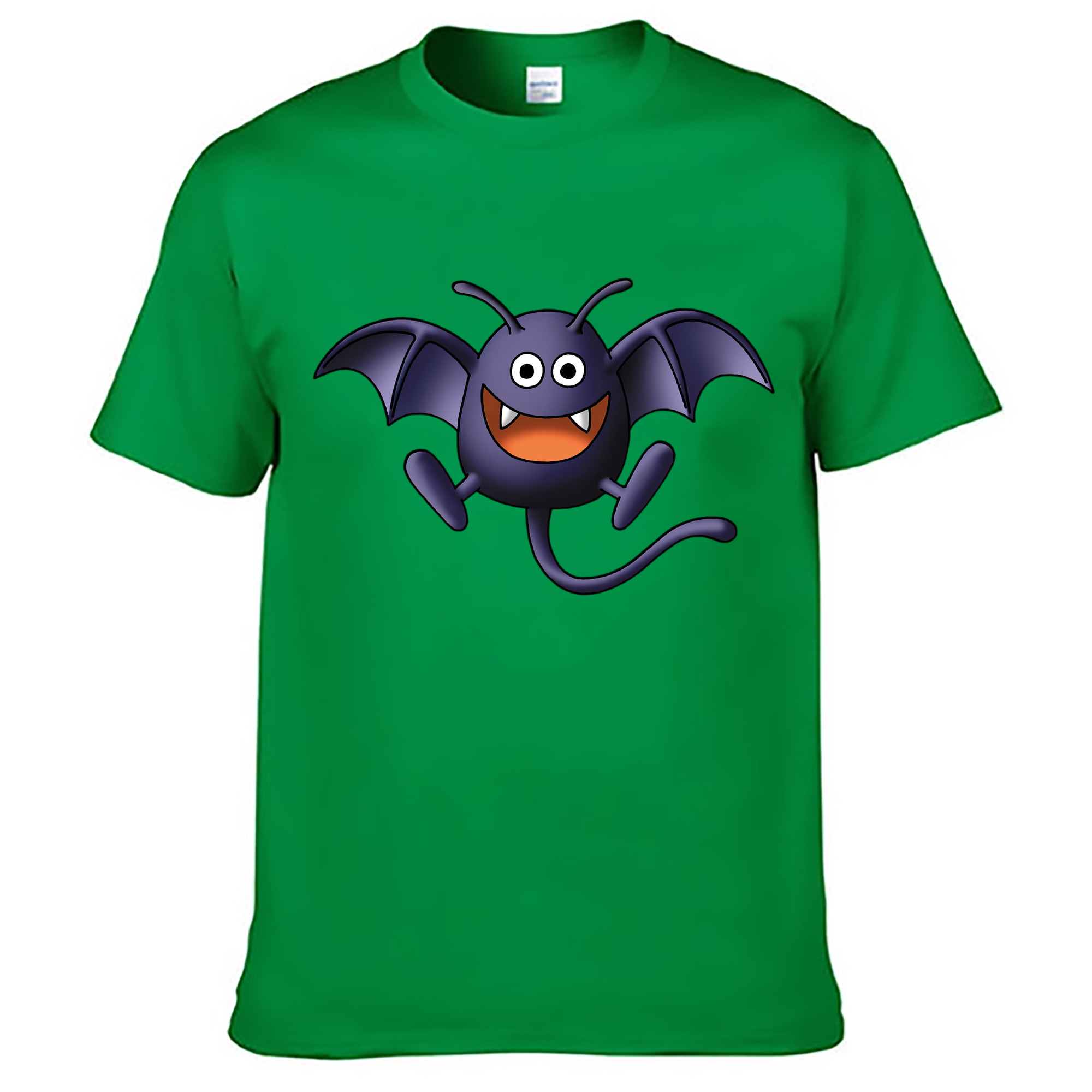 （画像用） ドラゴンクエスト Doragon Kuesuto Dragon Quest レディースカジュアルプリントTシャツ（綿100％）