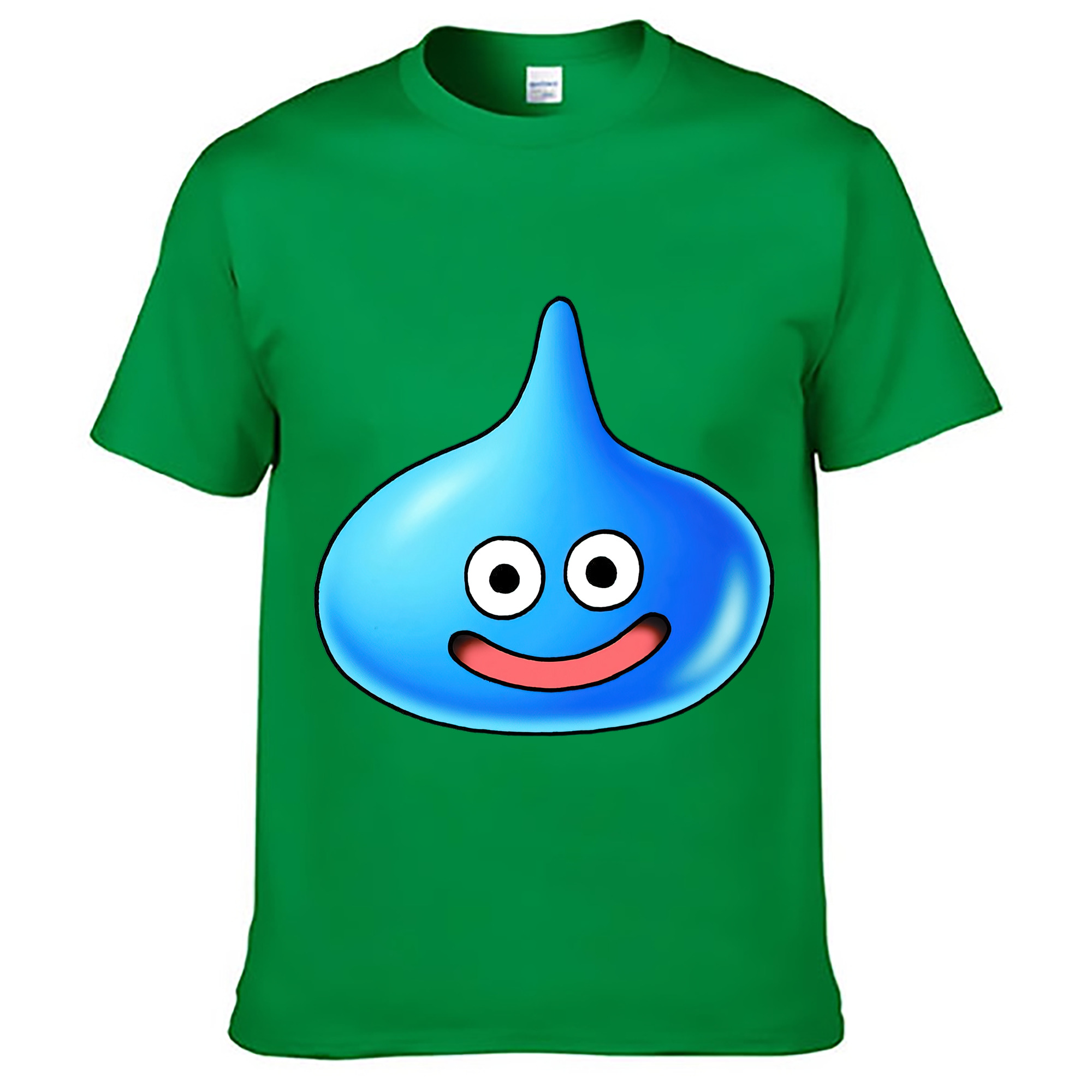 （画像用） ドラゴンクエスト Doragon Kuesuto Dragon Quest レディースカジュアルプリントTシャツ（綿100％）