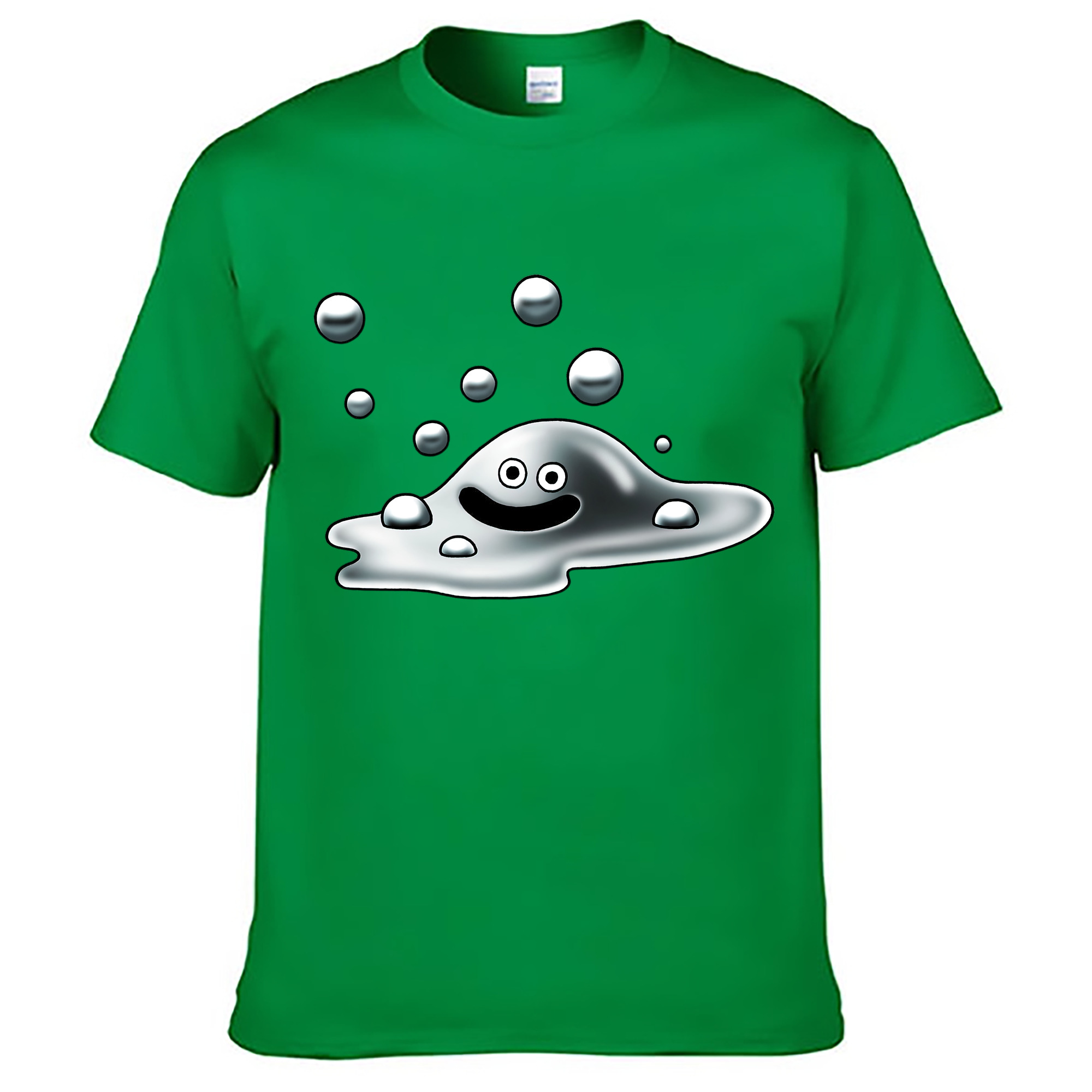 （画像用） ドラゴンクエスト Doragon Kuesuto Dragon Quest レディースカジュアルプリントTシャツ（綿100％）