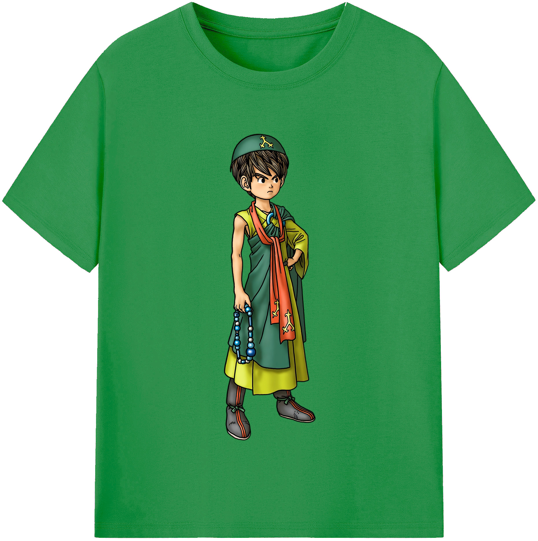 （画像用） ドラゴンクエスト Doragon Kuesuto Dragon Quest レディースカジュアルプリントTシャツ（綿100％）